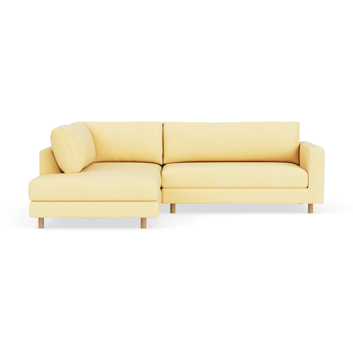 Douglas Fabric Left Corner Sofa - Modern L-Shaped Sectional Couch for Living Room, Lounge & Small Spaces | Comfortable & Stylish Home Furniture