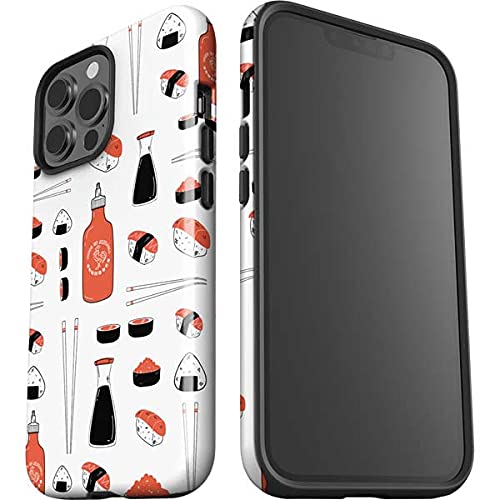 Skinit Impact-Resistant Phone Case for iPhone 13 Pro Max - Officially Licensed Sushi Foodie Design | Protective Cover for Everyday Use & Gift Giving