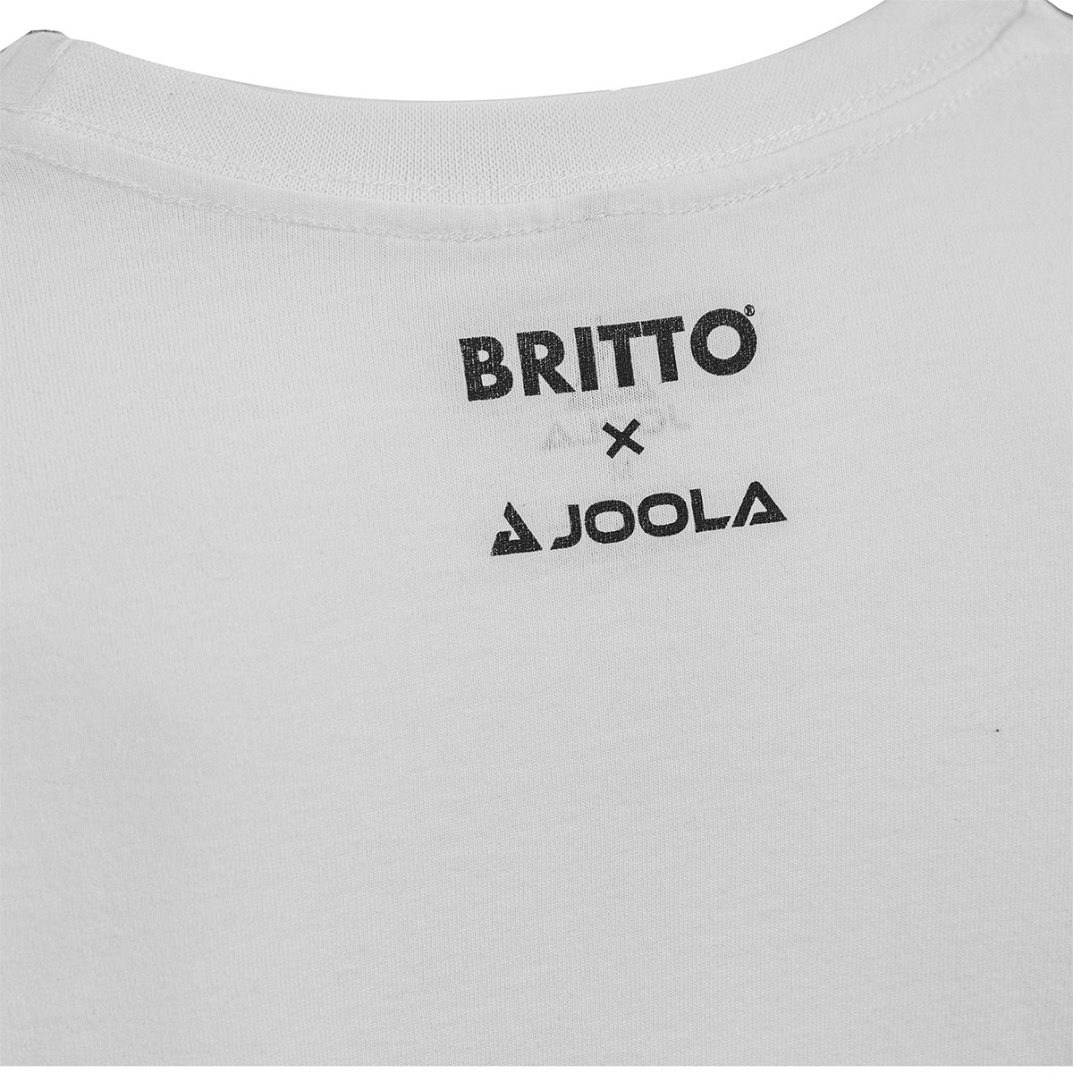 JOOLA BRITTO x JOOLA Logo T-Shirt - Stylish Table Tennis & Ping Pong Apparel for Casual Wear & Sports