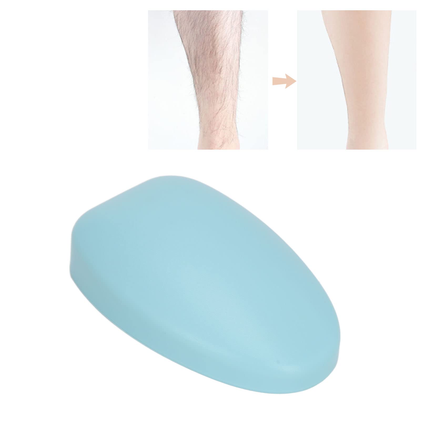 Nano Hair Eraser - Reusable Manual Physical Hair Remover for Arms, Back & Joints | Gentle Exfoliator for Men & Women (Blue) | Perfect for Smooth Skin & Hair Removal at Home