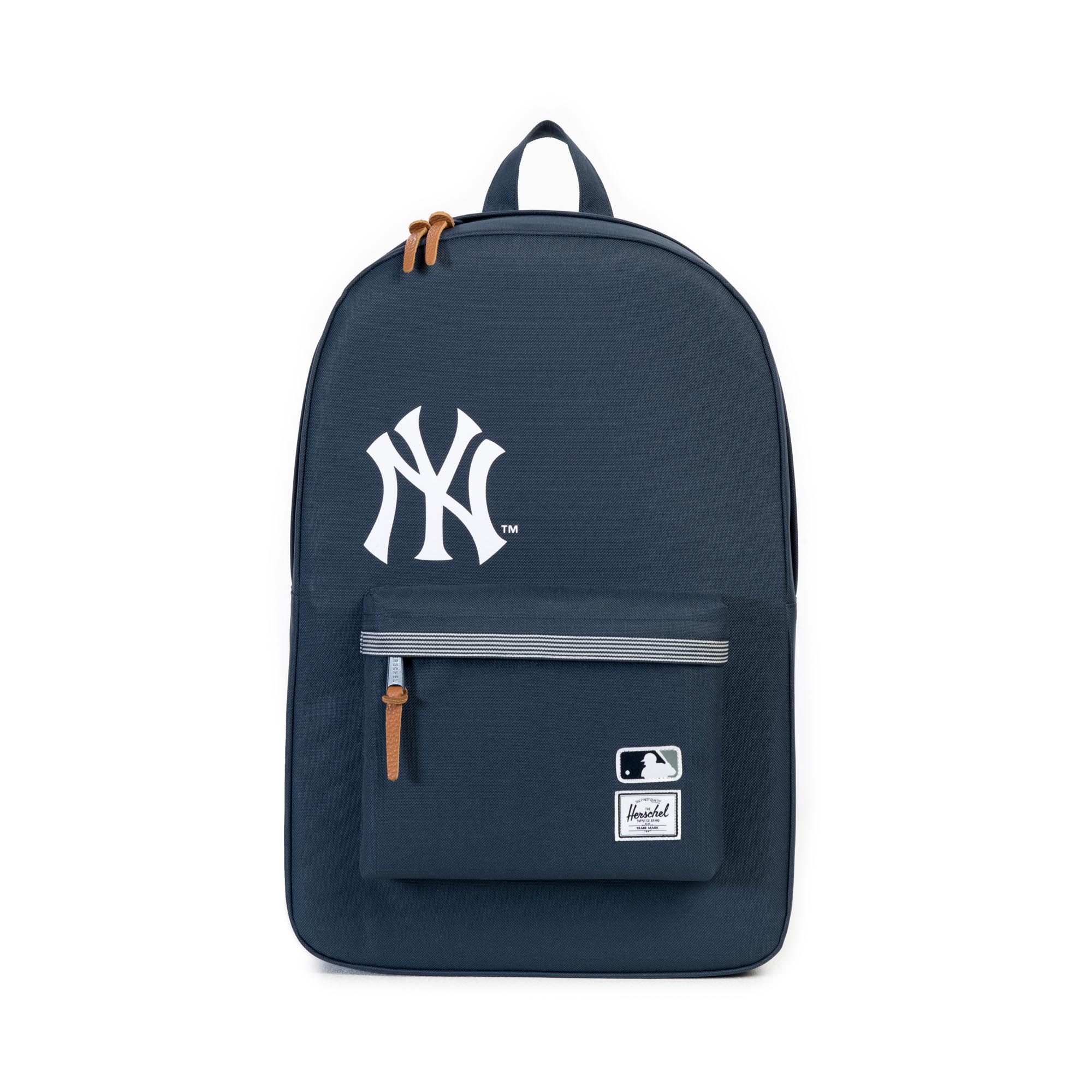 Herschel x MLB New York Yankees Heritage Backpack Navy Blue - Stylish College Backpack for School, Travel & Everyday Use