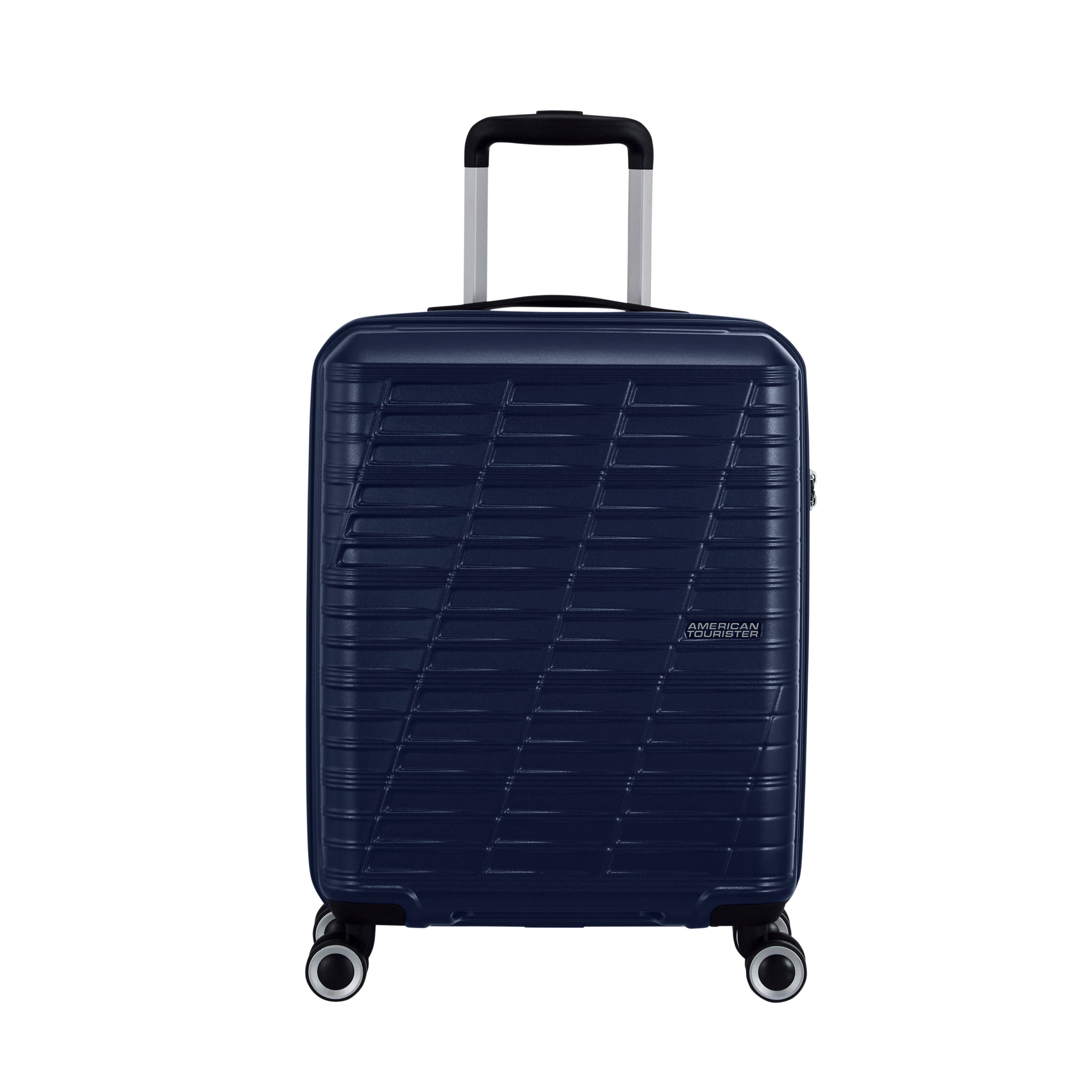 American Tourister Surftime Spinner Carry On Luggage - Lightweight Expandable Suitcase for Travel, Business & Vacation - 20