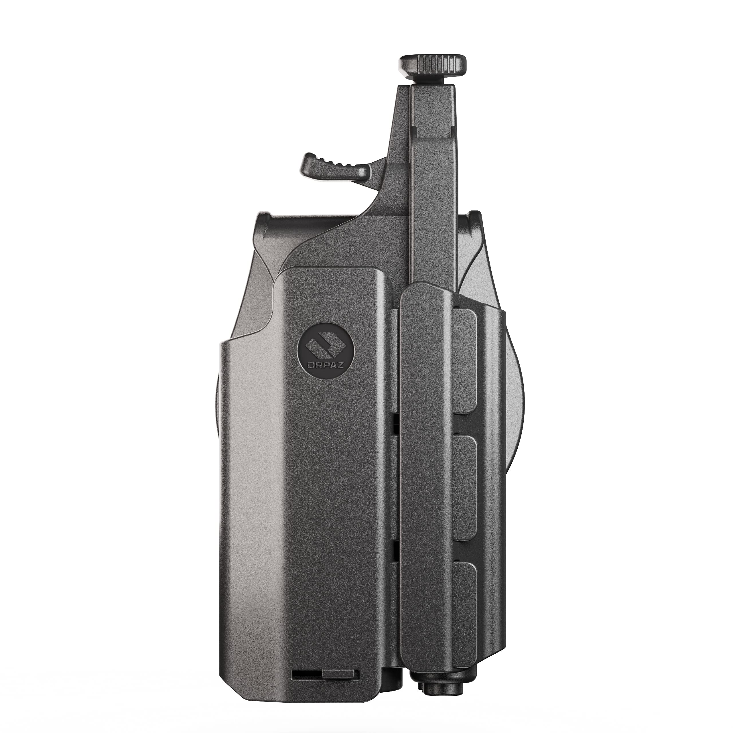 Orpaz T40 Adjustable Modular Light Bearing Holster - Compatible with Most Pistols, Flashlights, Lasers & Optics | Perfect for Tactical Training, Range Shooting & Concealed Carry