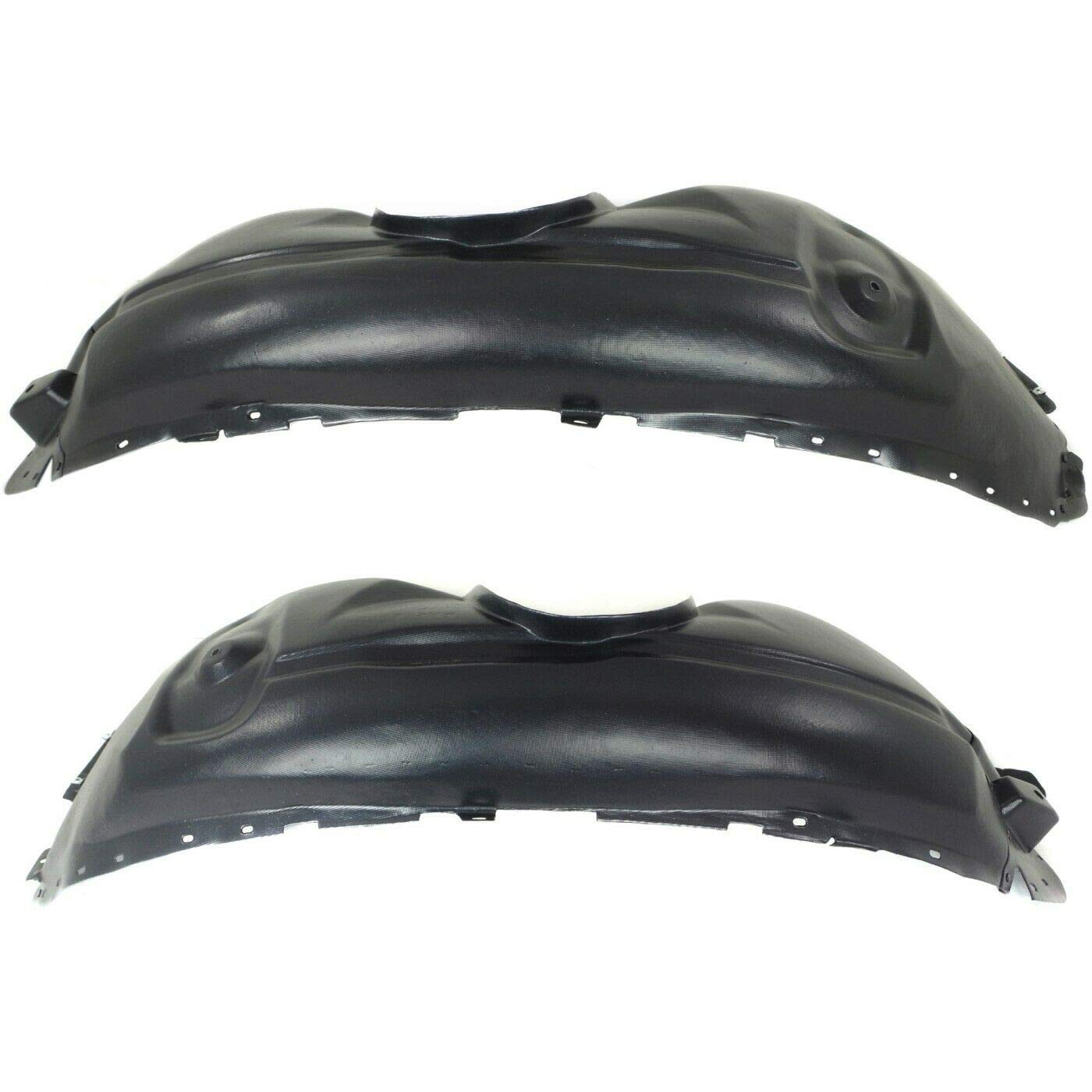WAQQ Set of 2 Front Fender Liners for Driver & Passenger Side - Compatible with CJ5Z16102A, CJ5Z16103A, FO1249158, FO1248158 | Perfect Fit for Ford Vehicles | Ideal for Off-Road Protection & Mud Splash Prevention