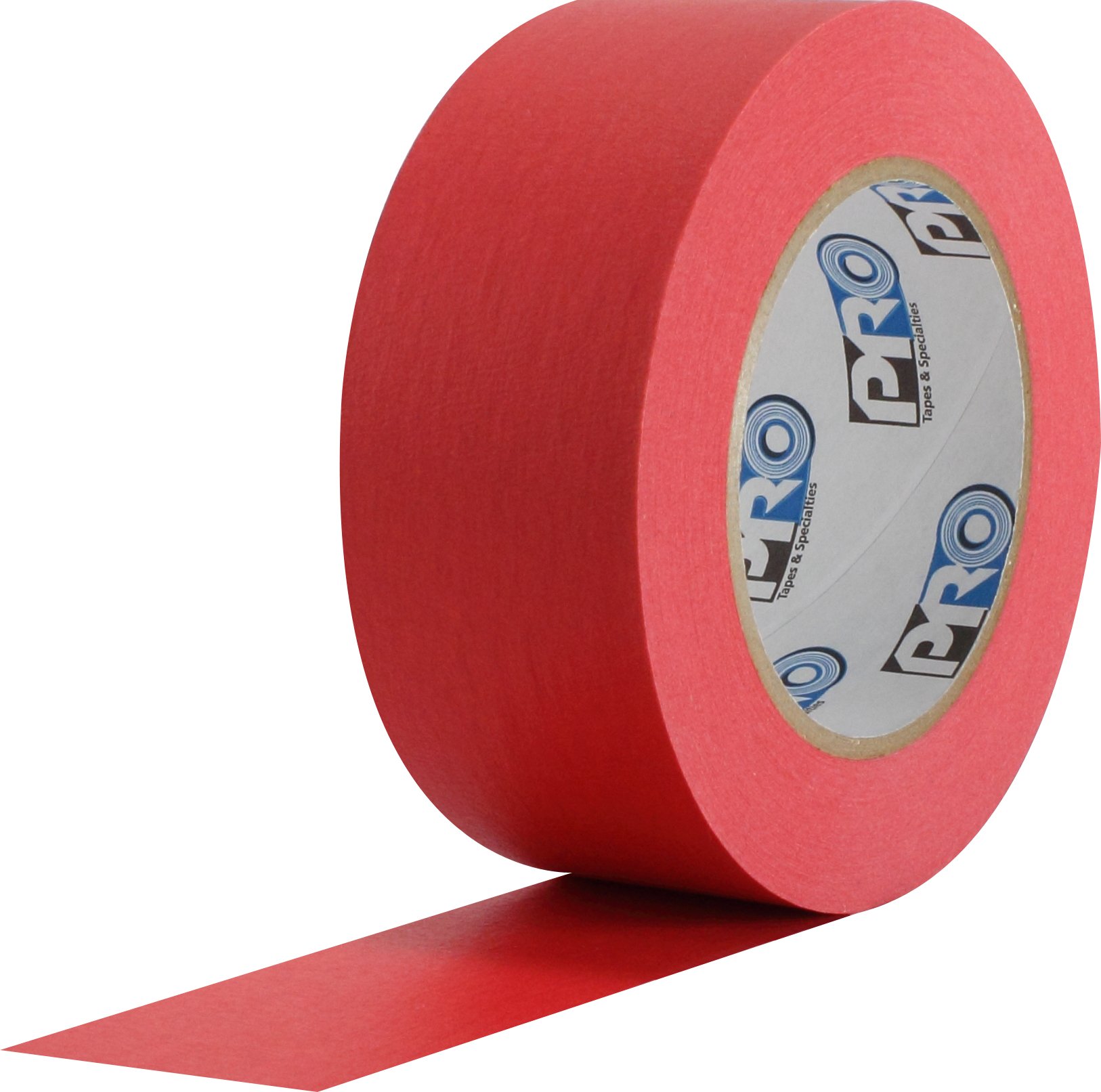 ProTapes Colored Crepe Paper Masking Tape - 48 Rolls, 3/4 Inch x 60 Yards, Red - Perfect for Arts & Crafts, Gift Wrapping, DIY Projects and Home Decor
