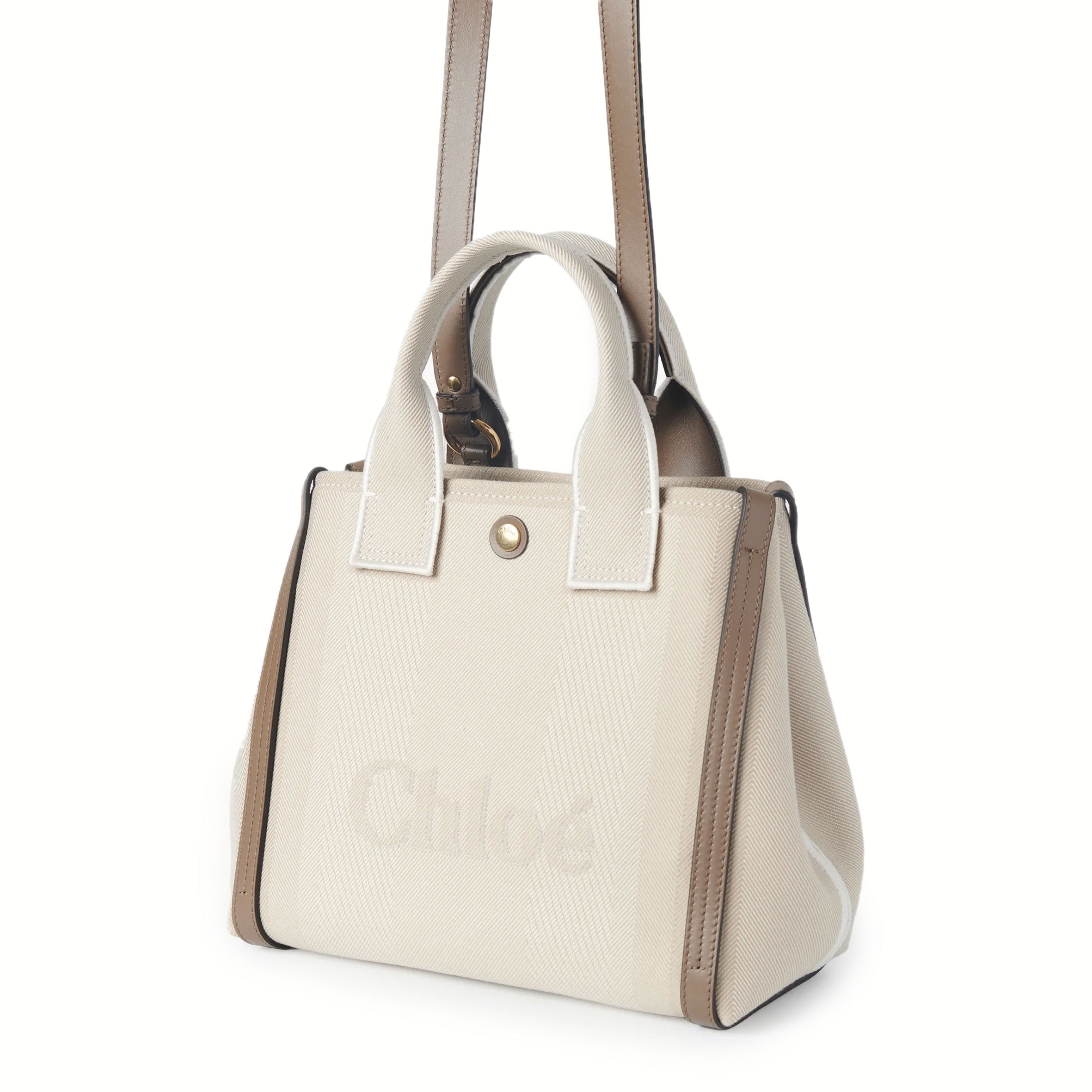 Eco-Friendly Small Canvas Tote Bag - Vegetal Beige Color for Women | Lightweight & Durable Shopping, Beach & Everyday Use