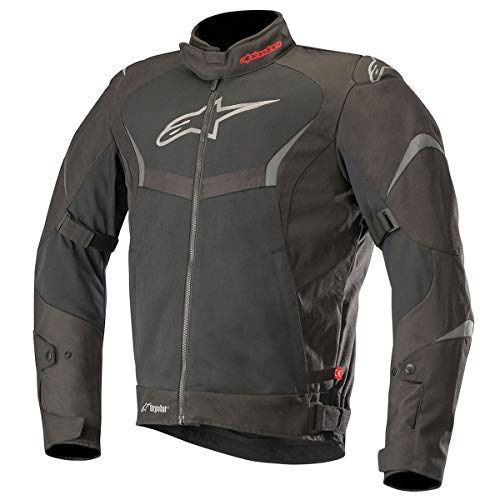 Alpinestars T-Core Air Drystar Motorcycle Jacket - Small, Black - Waterproof & Breathable Riding Gear for Men - Perfect for Street Biking and Commuting