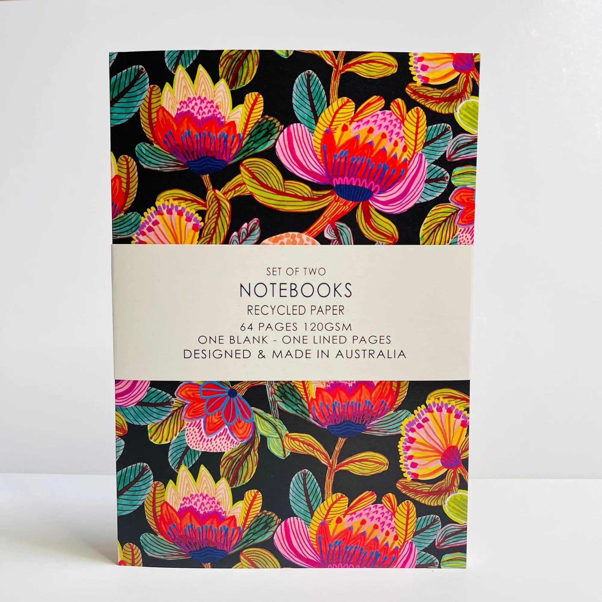 Premium Protea Australis A5 Notebook Set - Lined Journal for Writing, Sketching & Note Taking - Perfect for Students, Office & Travel