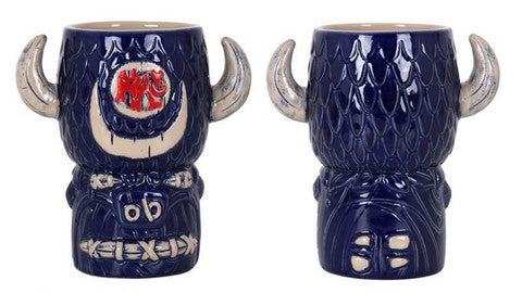Tiki Buffalo Ceramic Mug 80cl - Handcrafted Tropical Drinkware for Cocktails, Juice & Party Decor | Perfect for Luau, Themed Parties & Home Bar