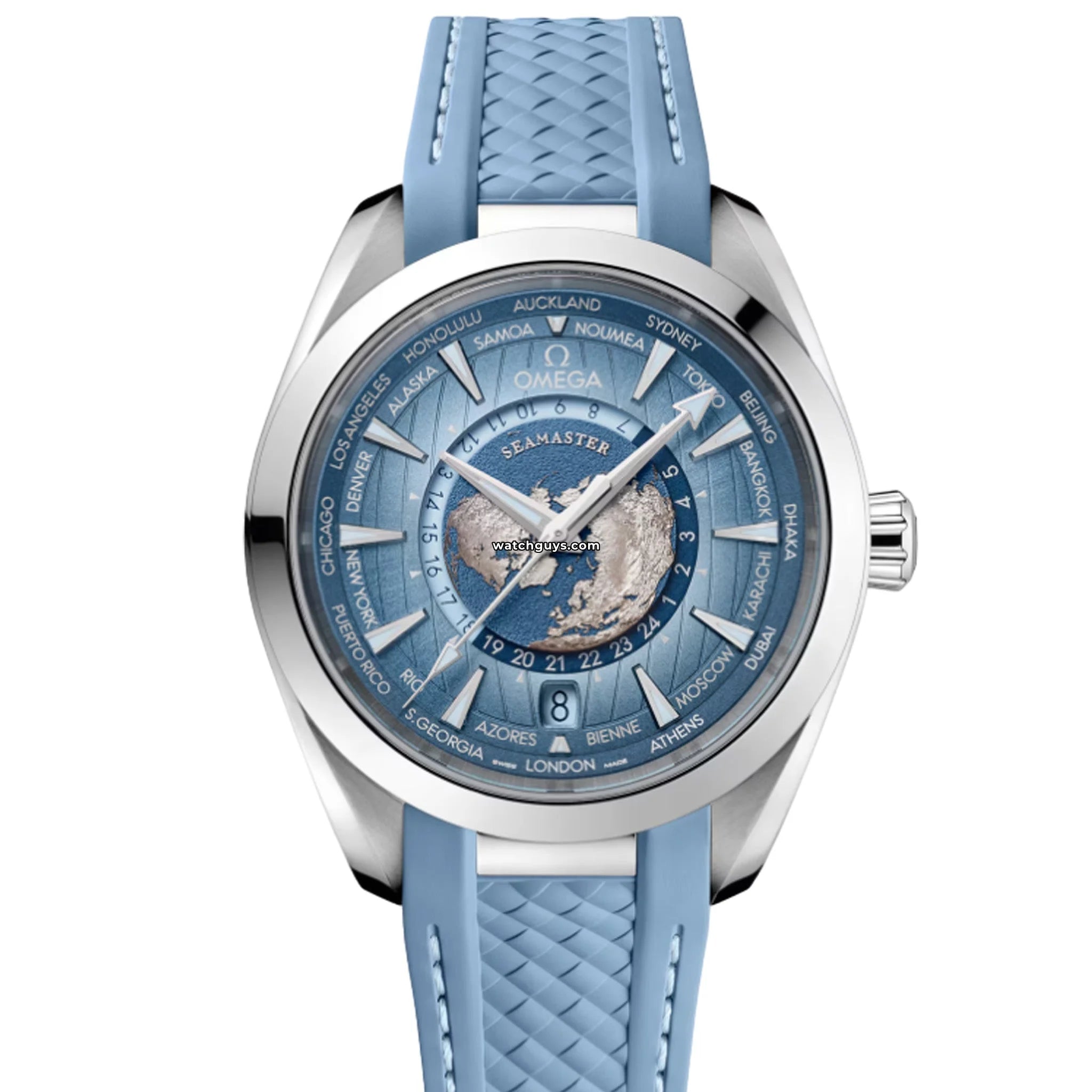Omega Seamaster Aqua Terra 220.12.43.22.03.002 Men's Luxury Watch - Stainless Steel Case & Blue Dial - Perfect for Business, Formal & Casual Wear