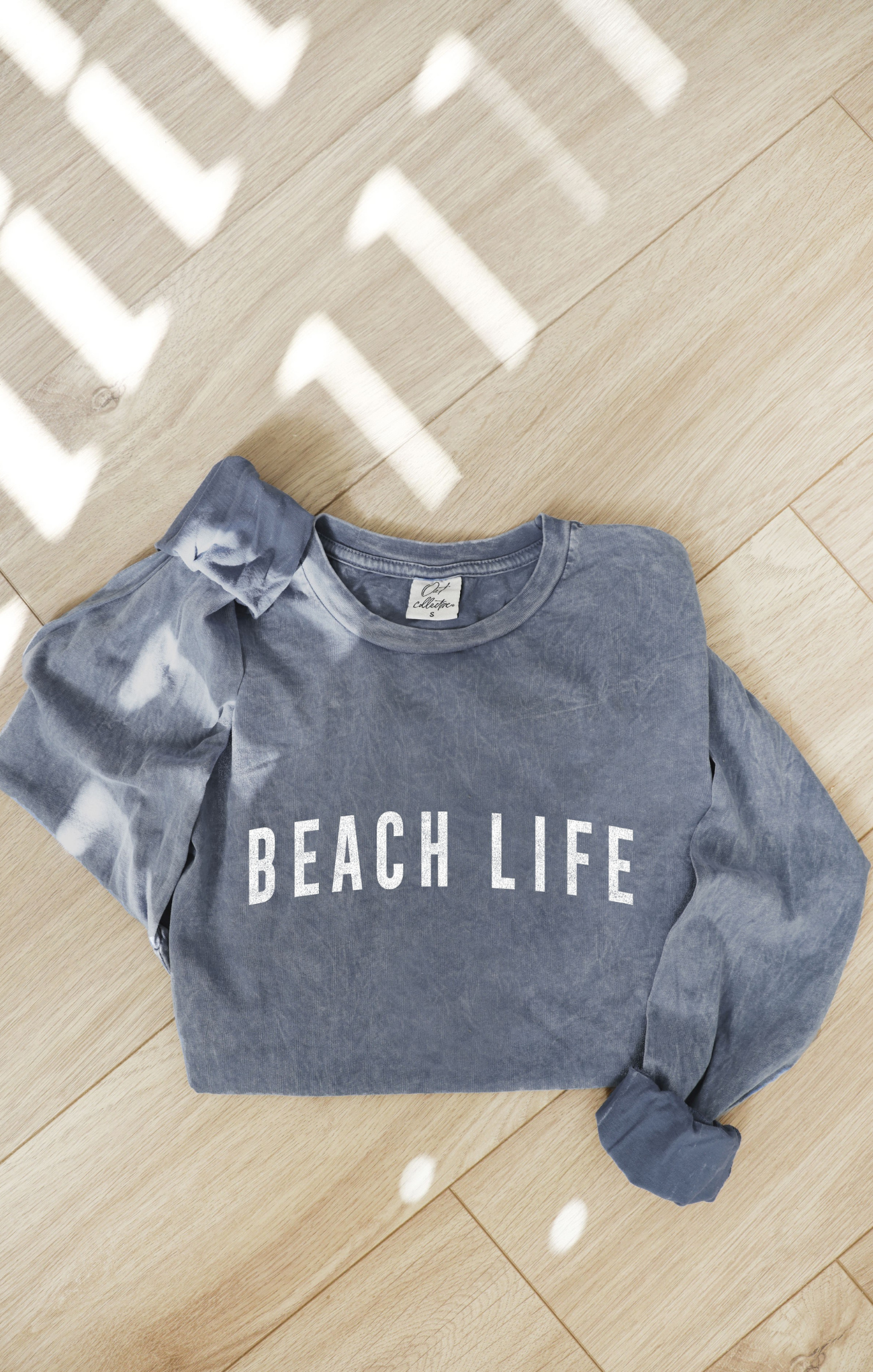 Beach Life Long Sleeve T-Shirt for Men & Women - UPF 50+ Sun Protection, Quick-Dry Fabric - Perfect for Surfing, Swimming, and Summer Vacations