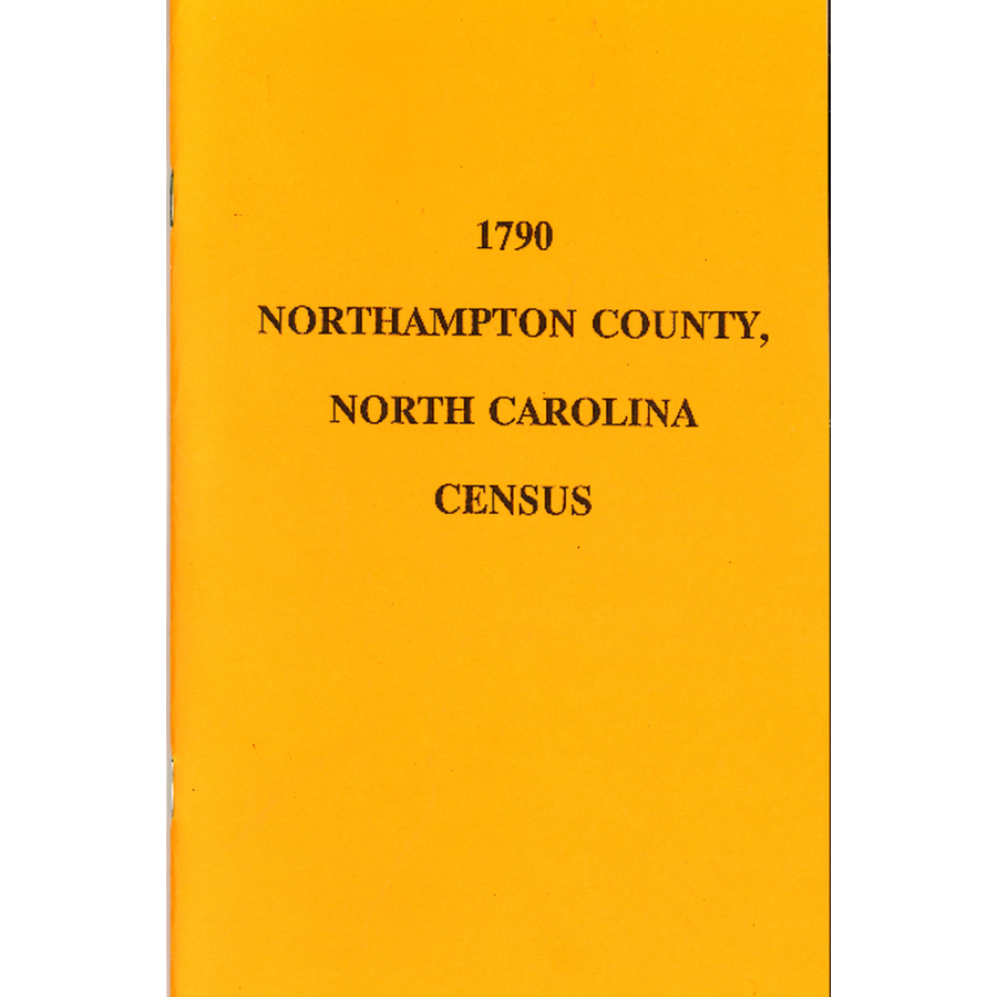 1790 Northampton County North Carolina Census Records - Genealogy & Family History Research for Ancestral Discoveries