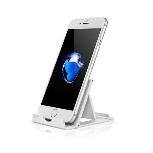 Non-Slip Plastic Stand with Base for Tablet & Smartphone - Perfect for Home, Office, and Travel Use