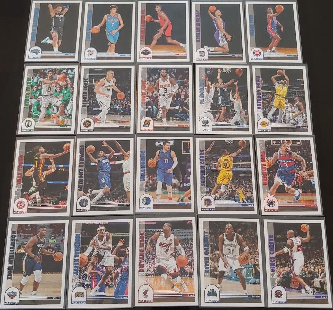 2022-2023 NBA Hoops Basketball Trading Card Complete 300-Piece Mint Set - Features Top Rookie Cards: Paolo Banchero, Chet Holmgren, Keegan Murray & More - Perfect for Collectors, Investors and Basketball Fans - Great for Display, Trading and Investment Portfolio Diversification
