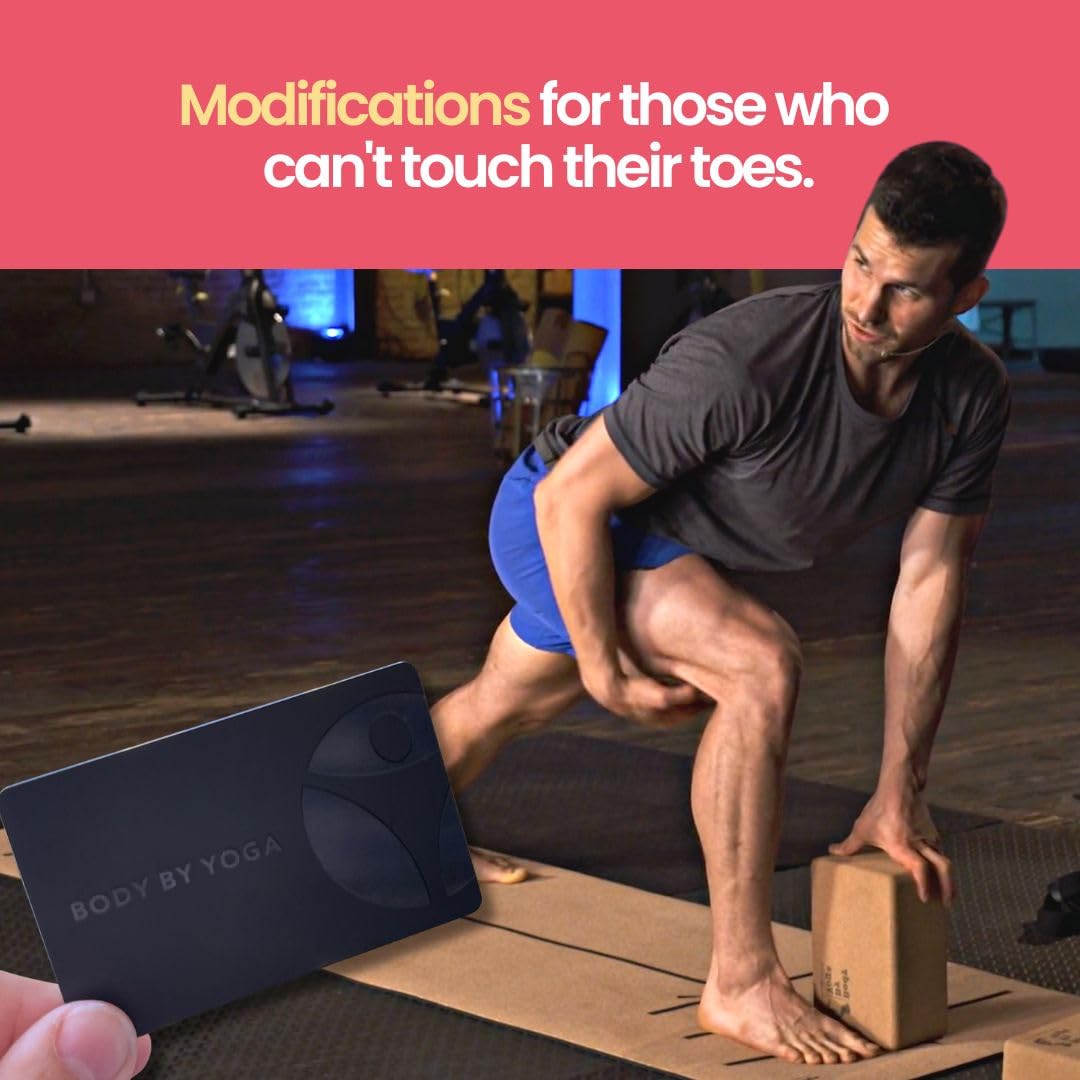 Yoga for Beginners - 12-Month All-Access Gift Card to Unlimited Online Yoga Classes | Perfect Fitness Gift for Men, Women, Parents | Ideal for Home Workouts, Stress Relief & Wellness Journey