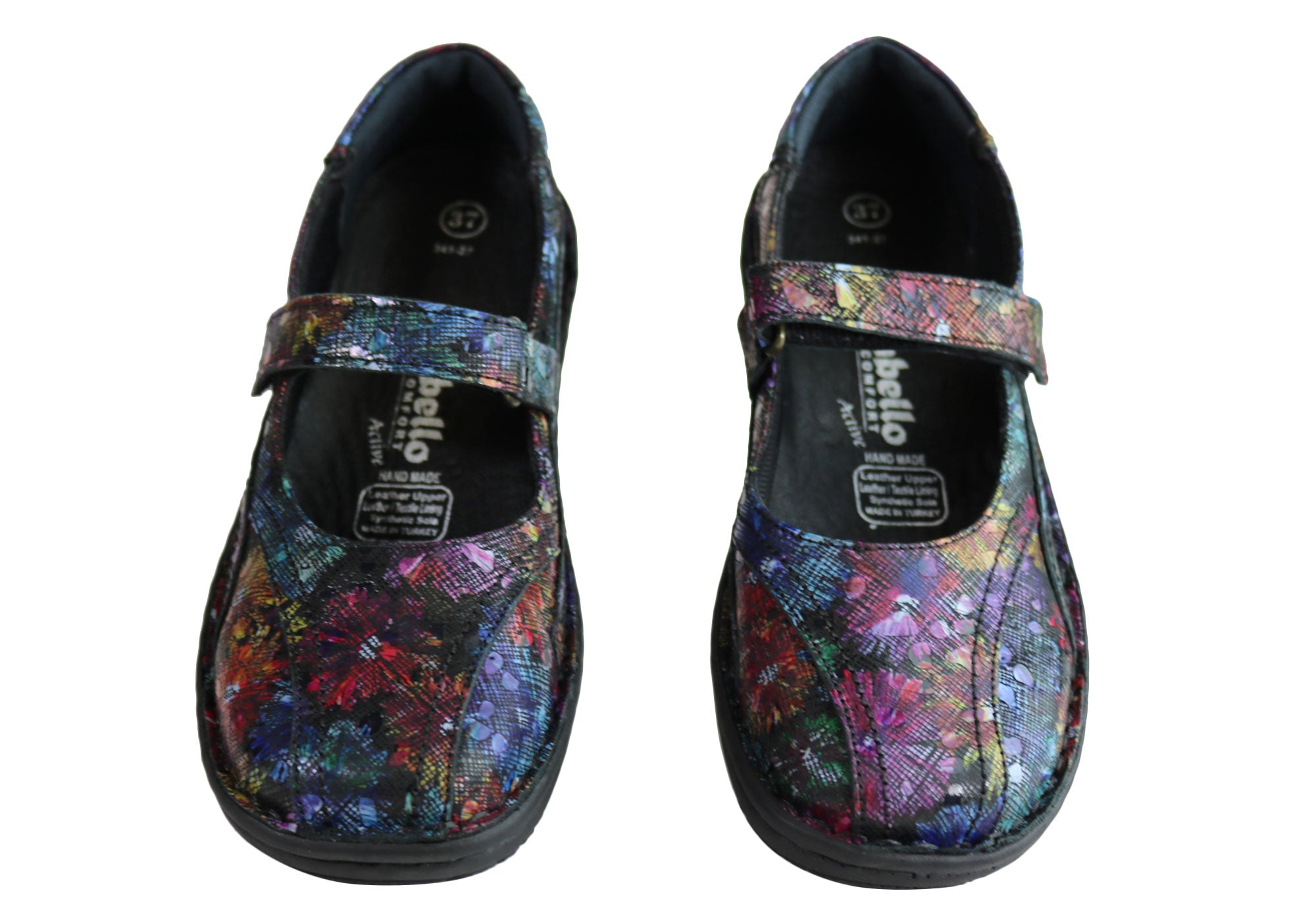 Comfort 341 27 Leather Orthotic Friendly Mary Jane Shoes for Women - Supportive & Stylish Footwear for Work, Walking & Everyday Comfort