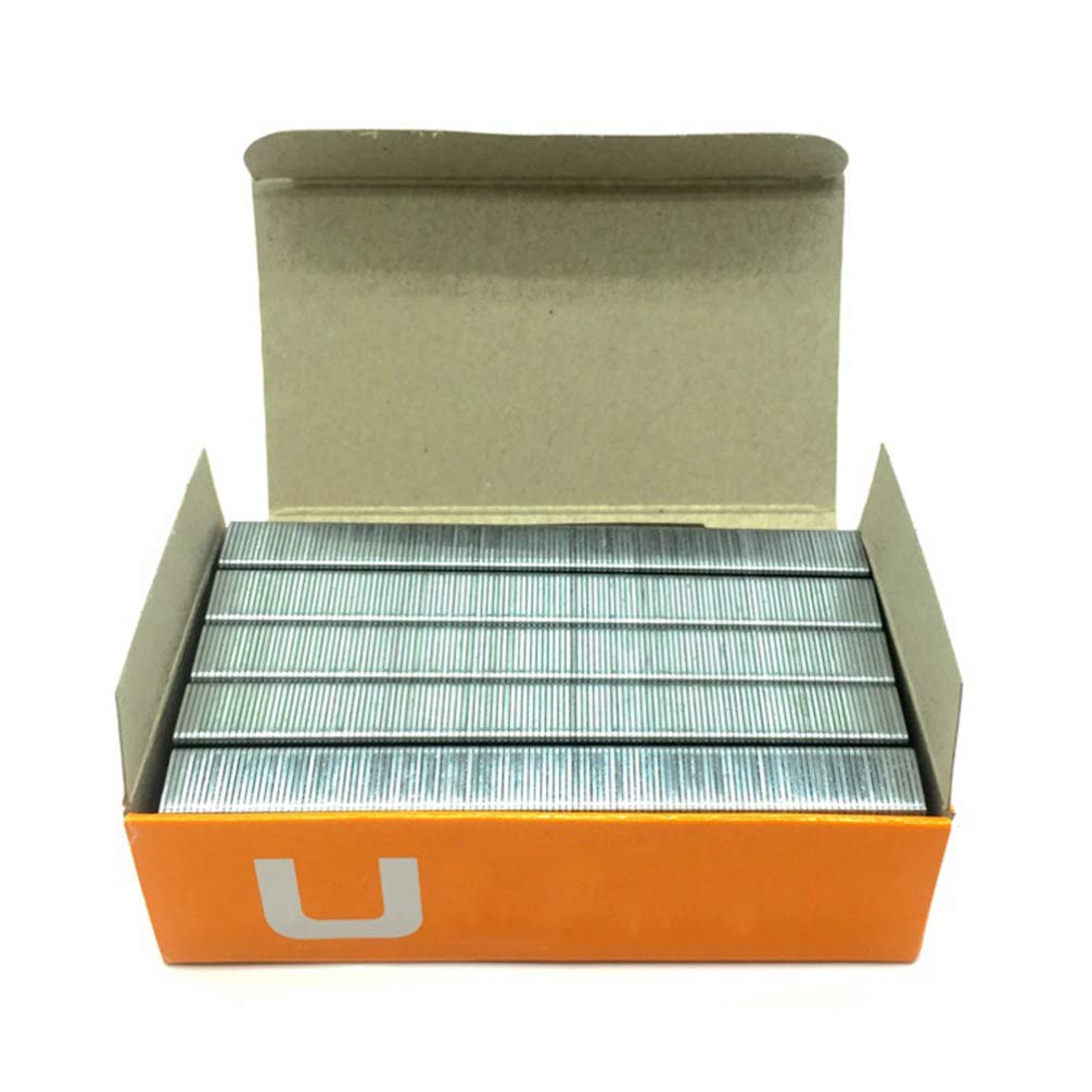 iplusmile Heavy Duty U-Shaped Staples - 6 Boxes Professional Furniture Nails for Upholstery, Carpentry & DIY Projects