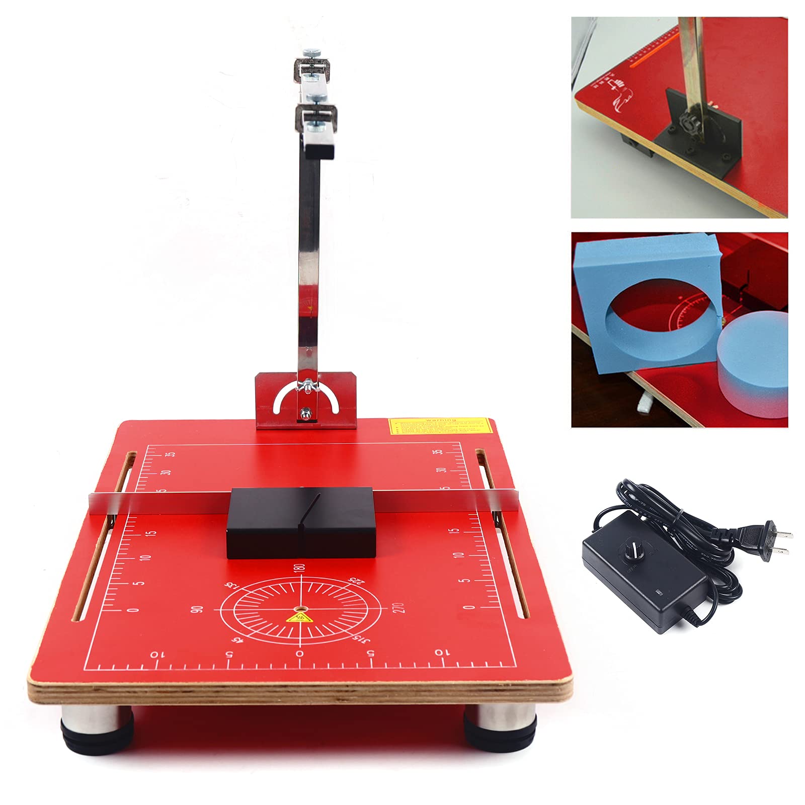 Professional 36W Hot Wire Foam Cutter Machine - 110V Desktop Styrofoam Cutting Tool with Stand for DIY Crafts, Model Making & Home Projects | Perfect for Foam Sculpting, Cosplay Props & Art Creations