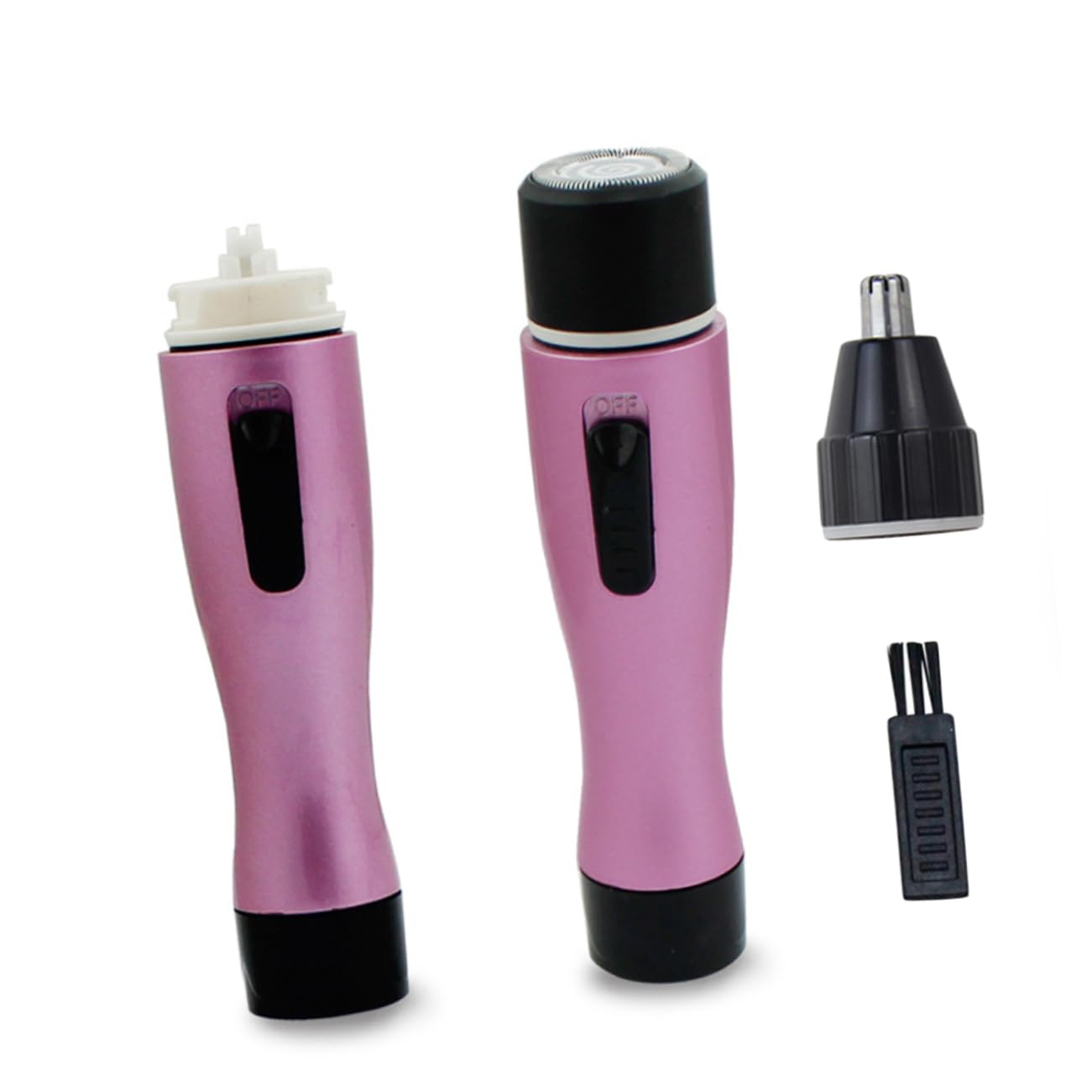 2 Pack Women's Electric Shaver - Rechargeable Leg & Facial Hair Remover, Dermaplaning Razor for Smooth Skin - Perfect for Travel, Daily Grooming & At-Home Spa Days
