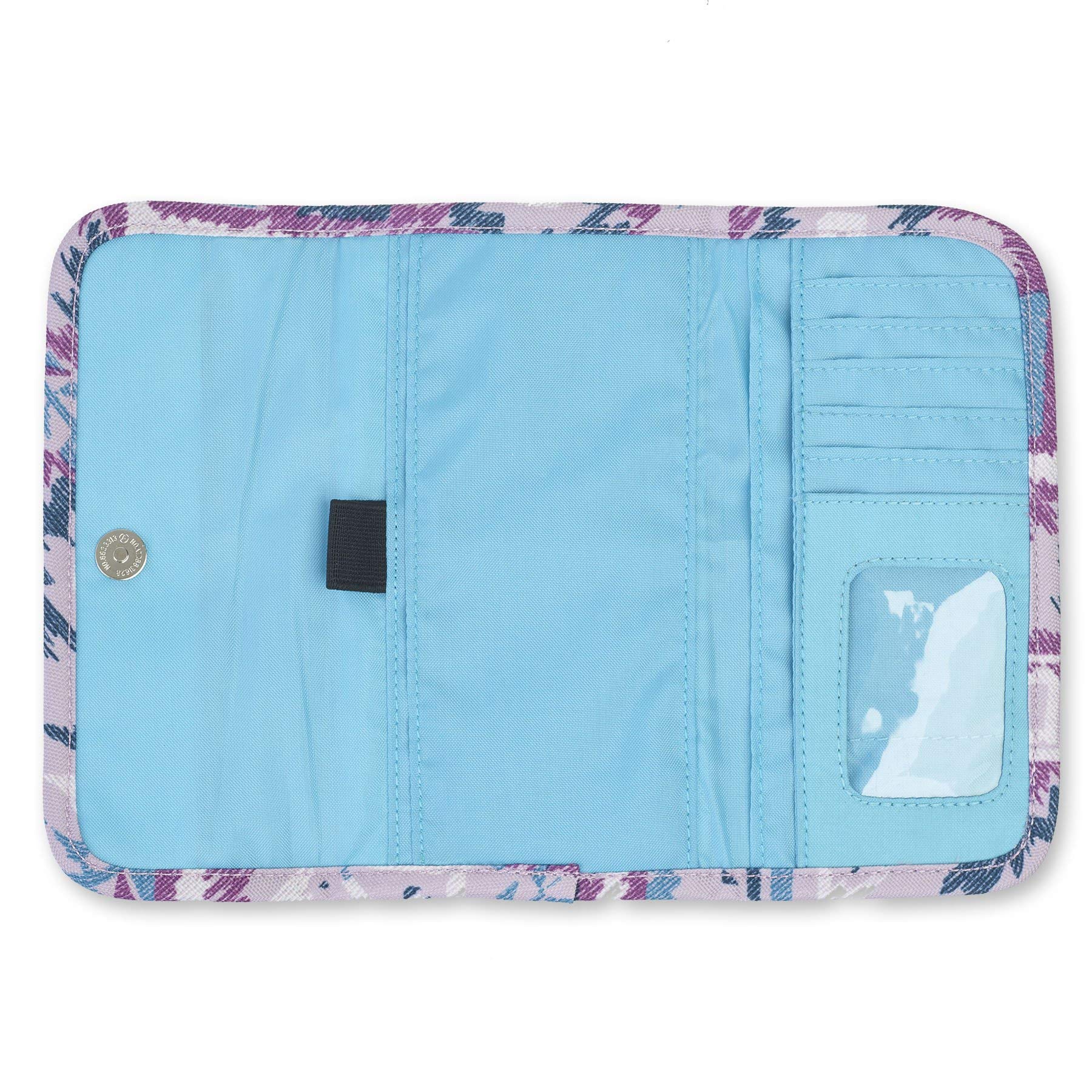 KAVU Mondo Spender Trifold Wallet Clutch - Slim RFID Blocking Travel Organizer for Men & Women - Perfect for Airports, Commuting and Everyday Use