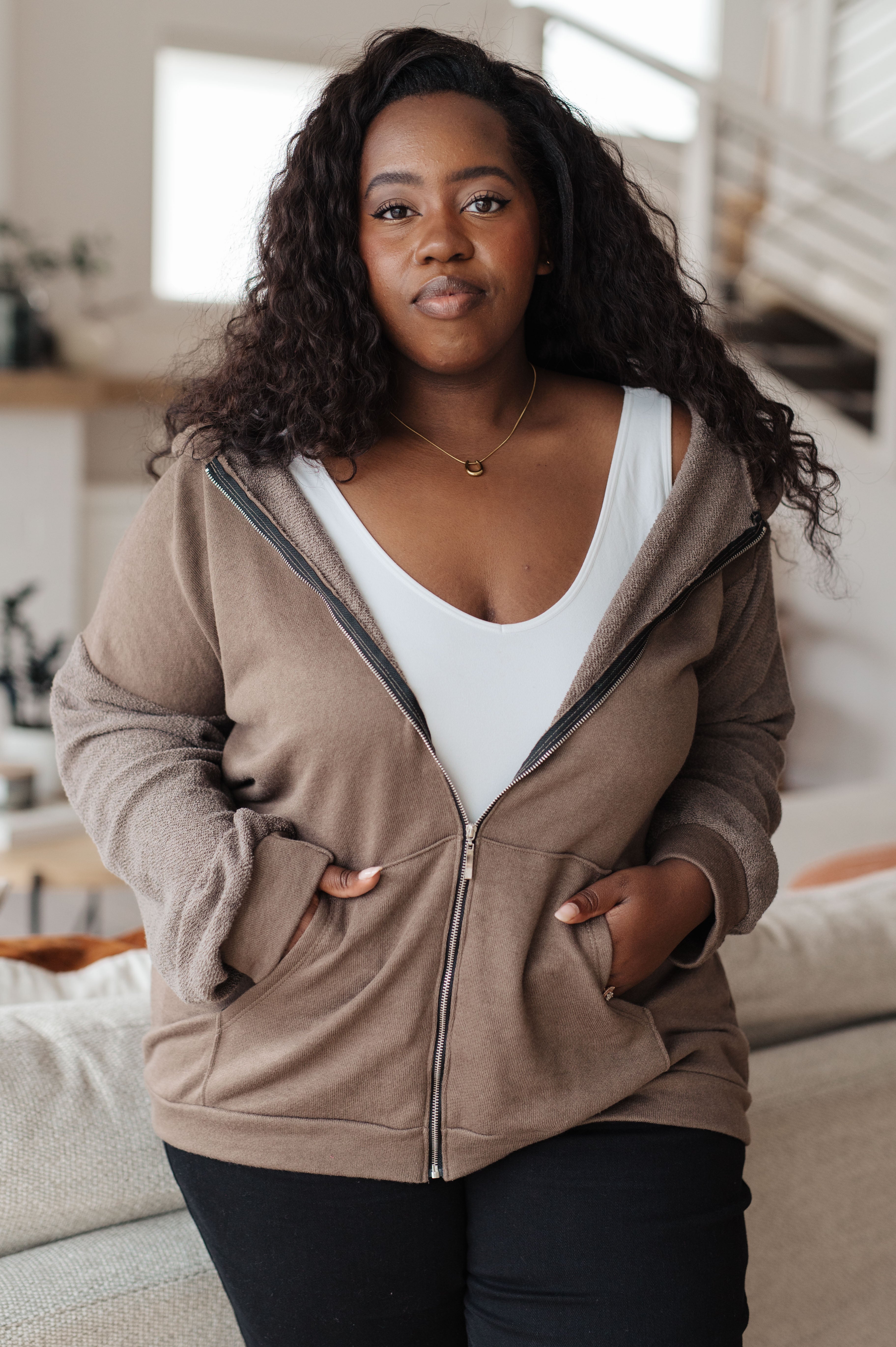 On And On Zip Up Hoodie - Stylish & Comfortable Men's & Women's Hooded Sweatshirt | Perfect for Casual Wear, Gym, Outdoor Activities & Travel
