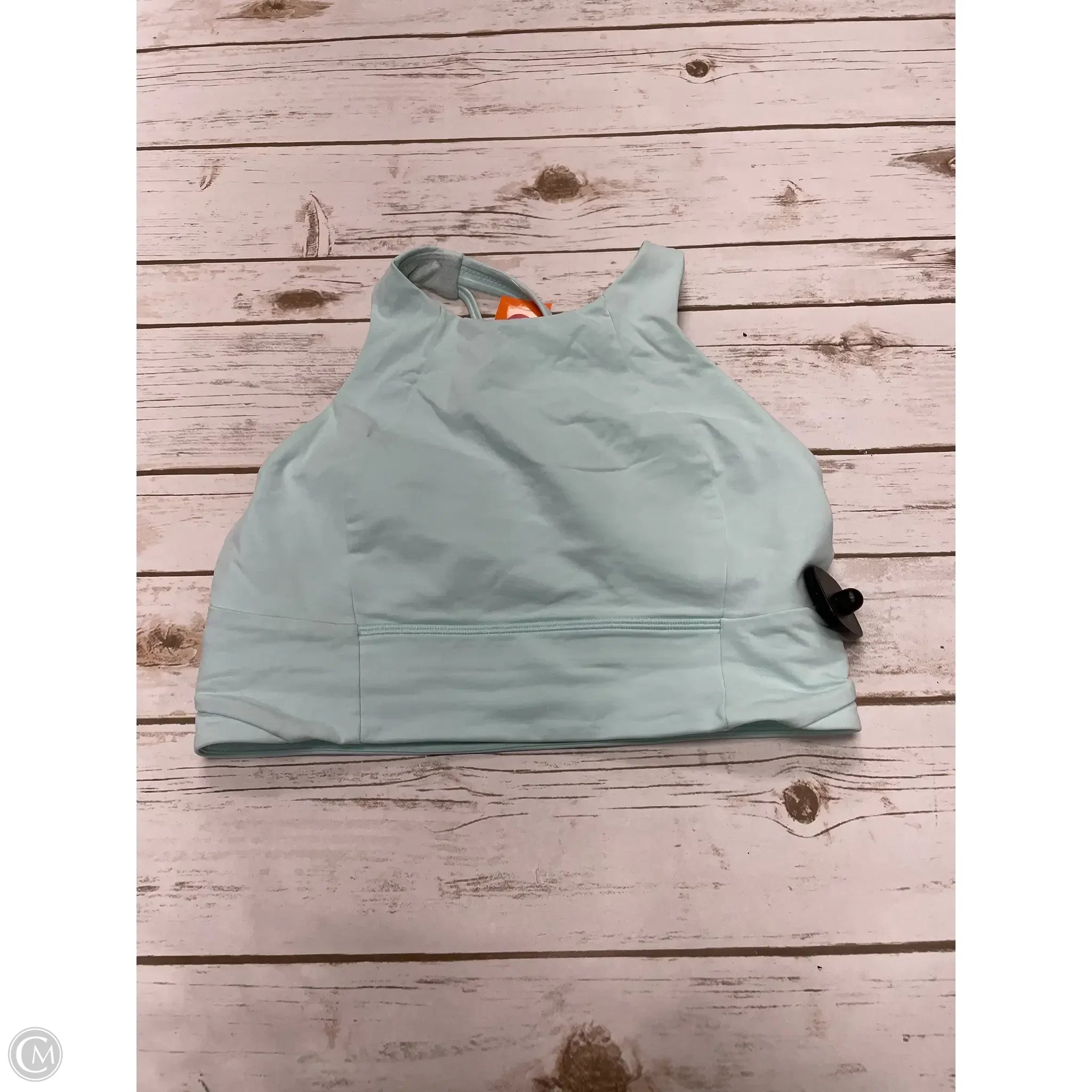 Lululemon Women's Blue Athletic Sports Bra - Size 10 - High Support Workout Top for Running, Yoga & Gym