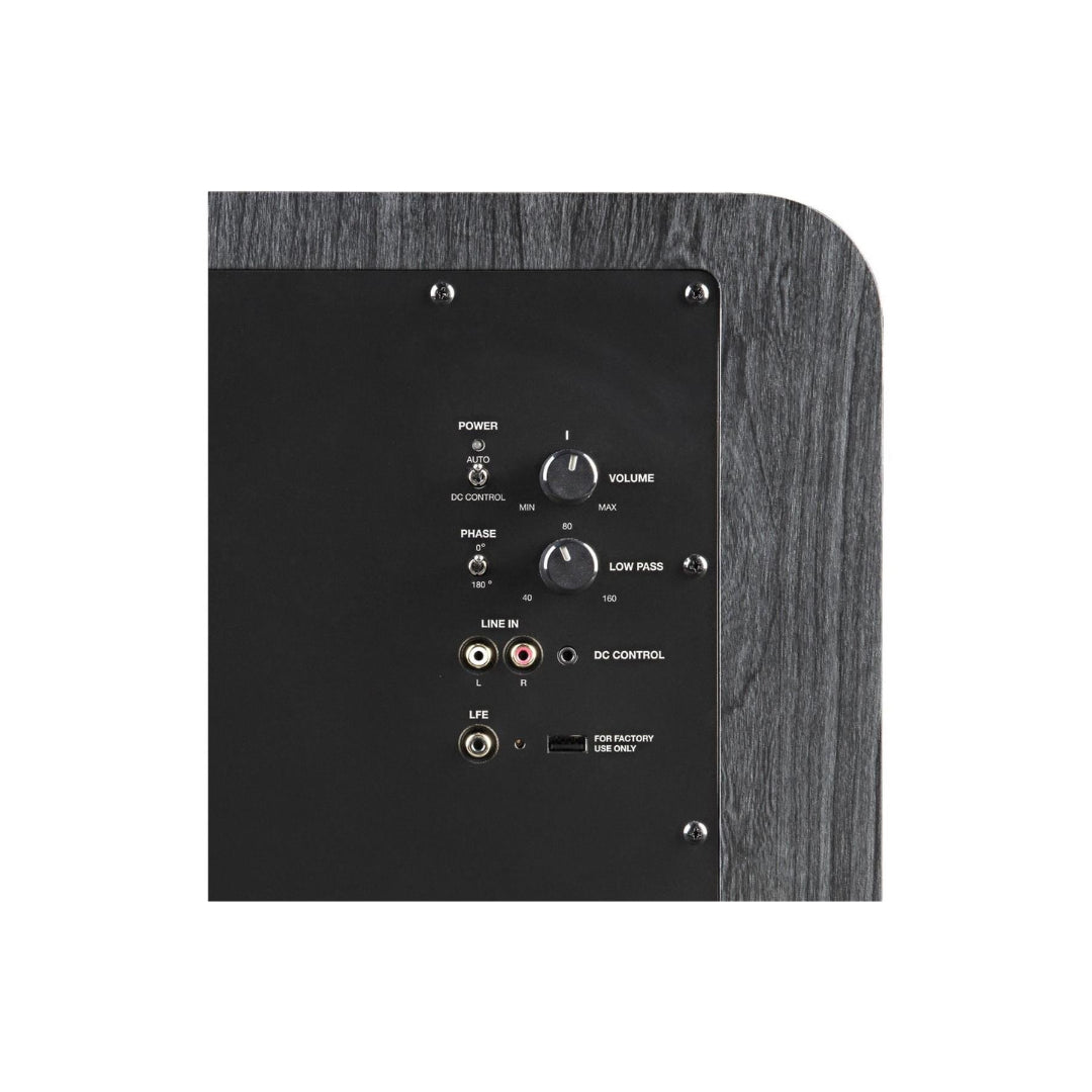 Polk HTS 10 Powered Subwoofer with Power Port Technology - Deep Bass for Home Theater & Music Listening
