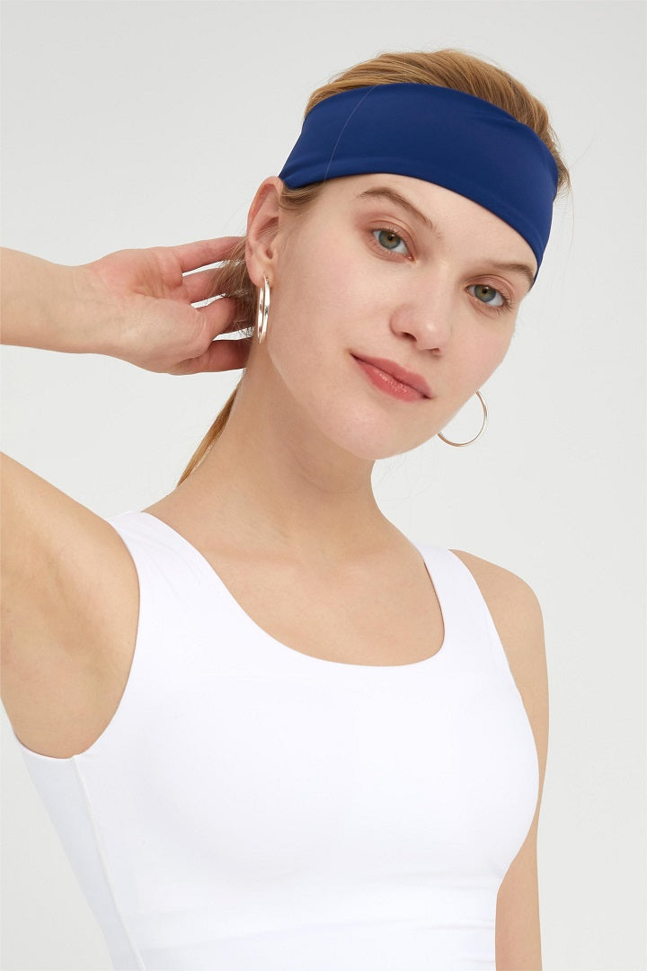Saltum Headband with Ponytail Hole - Non-Slip Hair Band for Women & Girls - Perfect for Workouts, Running, Yoga & Sports