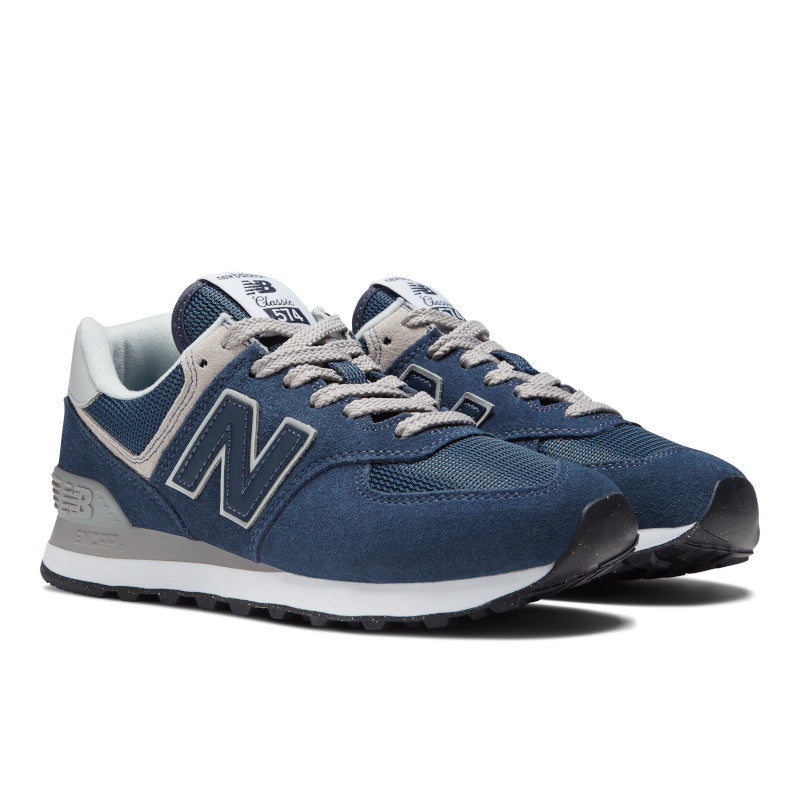 New Balance Women's Core 574 Sneakers in Navy Blue - WL574EVN - Comfortable Casual Shoes for Walking, Running & Everyday Wear