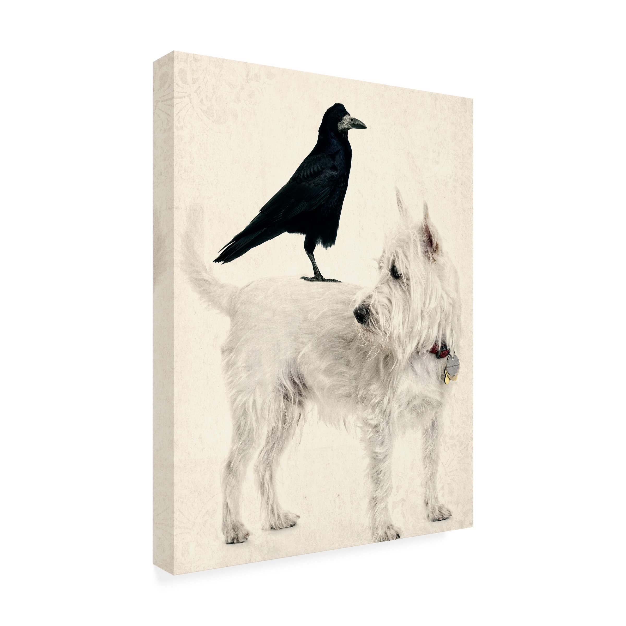 Edward M Fielding 'The Hitchhiker' Canvas Wall Art Print - Modern Home & Office Decor for Living Room, Bedroom, or Gallery Display