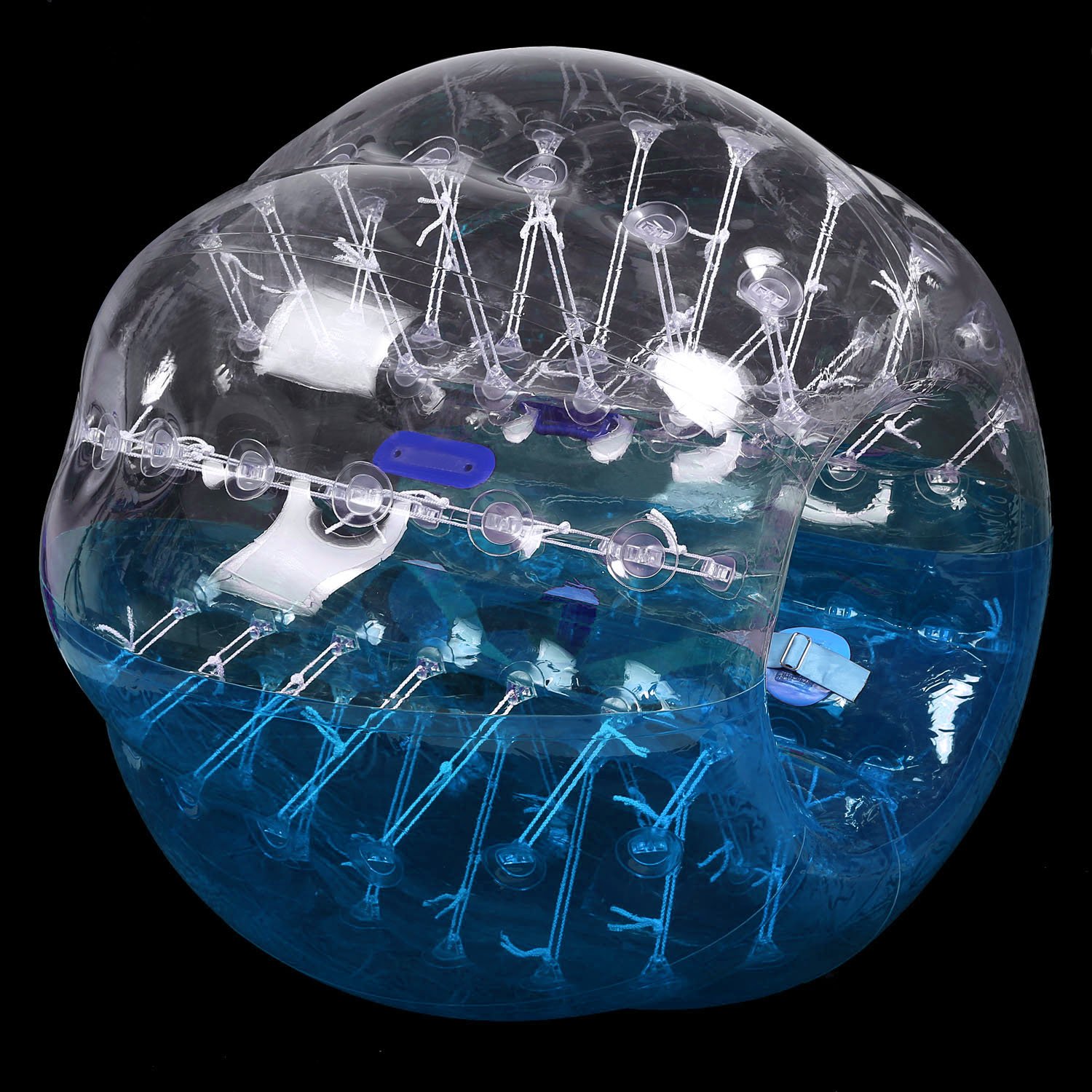 OPPSDECOR Inflatable Bumper Ball - 1.5M Diameter Zorb Ball for Kids, Teens & Adults - Perfect for Backyard Games, Birthday Parties & Outdoor Activities