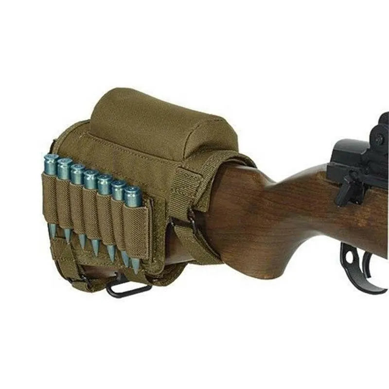 Tactical Rifle Cheek Rest Riser Pad - Adjustable Height for Precision Shooting | Hunting, Sniper & Long Range Shooting Accessories