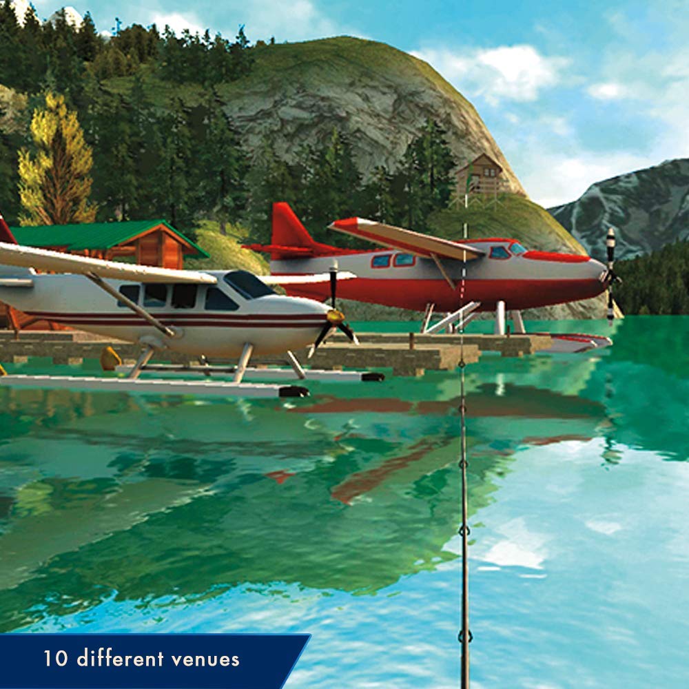 Legendary Fishing Game for PS4 - Realistic Fishing Simulation & Adventure - Perfect for Relaxation & Family Fun