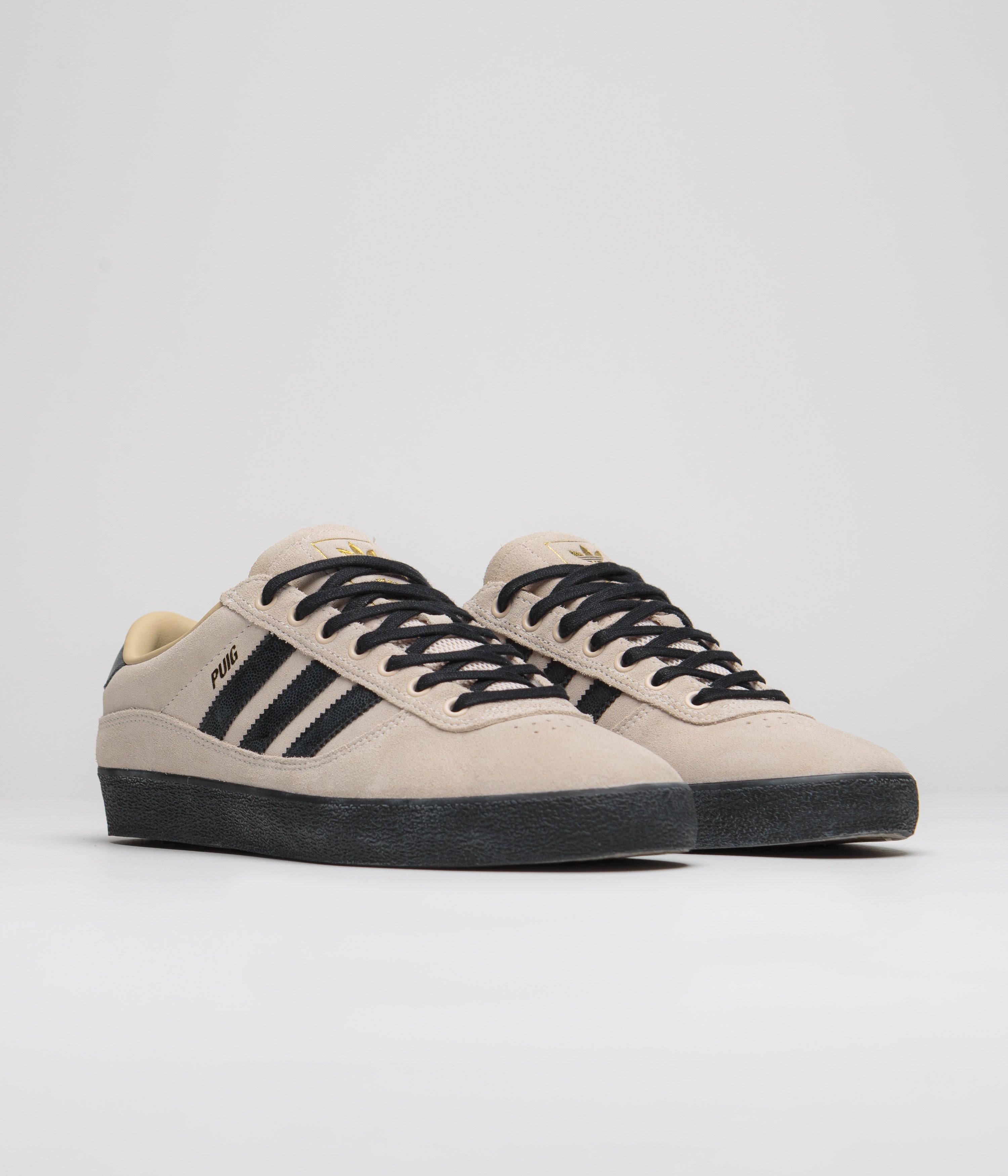 Adidas Puig Indoor Soccer Shoes for Men - Wonder Quartz / Core Black / Chalk White - Perfect for Futsal, Training & Indoor Sports