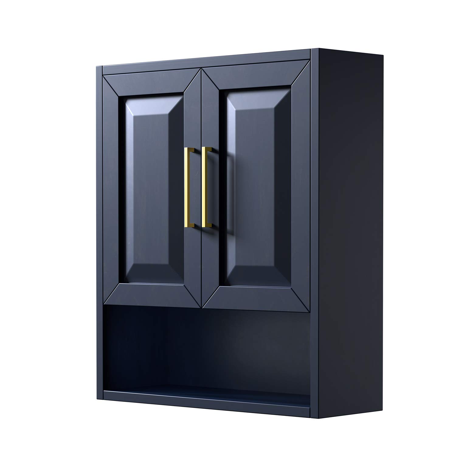 Wyndham Daria Wall Cabinet Dark Blue - Bathroom & Bedroom Storage