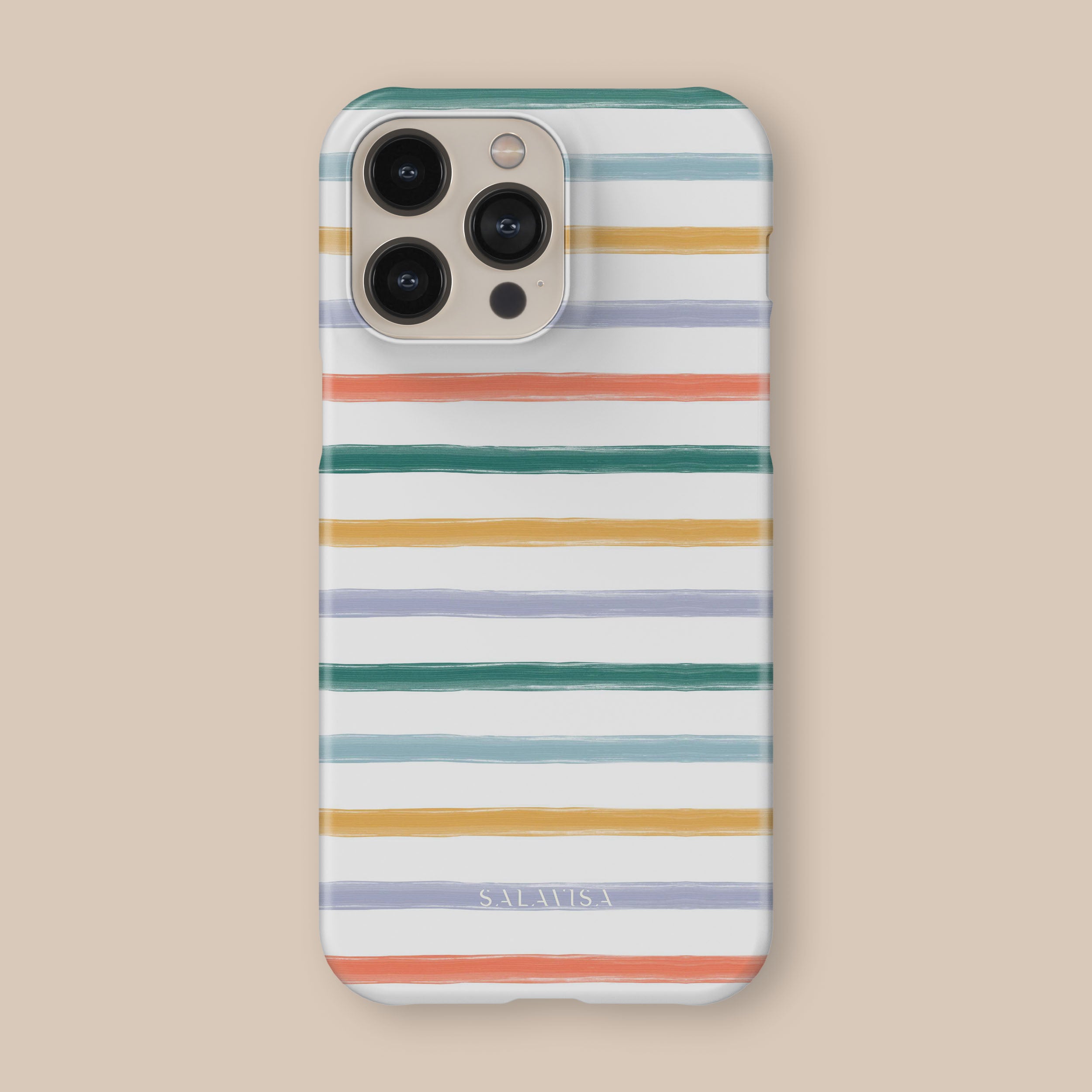 Stylish Summer Stripes Phone Case - Trendy Protective Cover for iPhone & Samsung - Perfect for Beach, Travel & Everyday Use