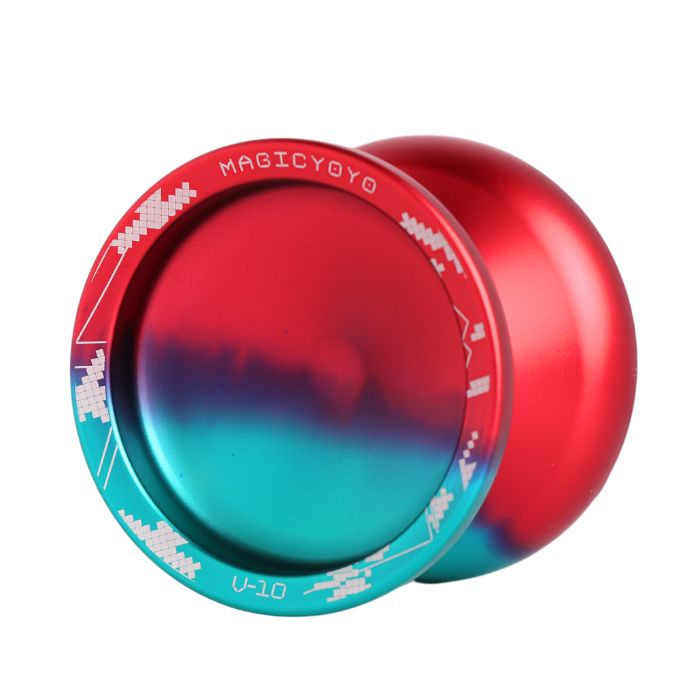 Magic YoYo V10 Professional Finger Spin Yo-Yo - Perfect for Beginners & Advanced Players - Great for Tricks, Competitions & Stress Relief