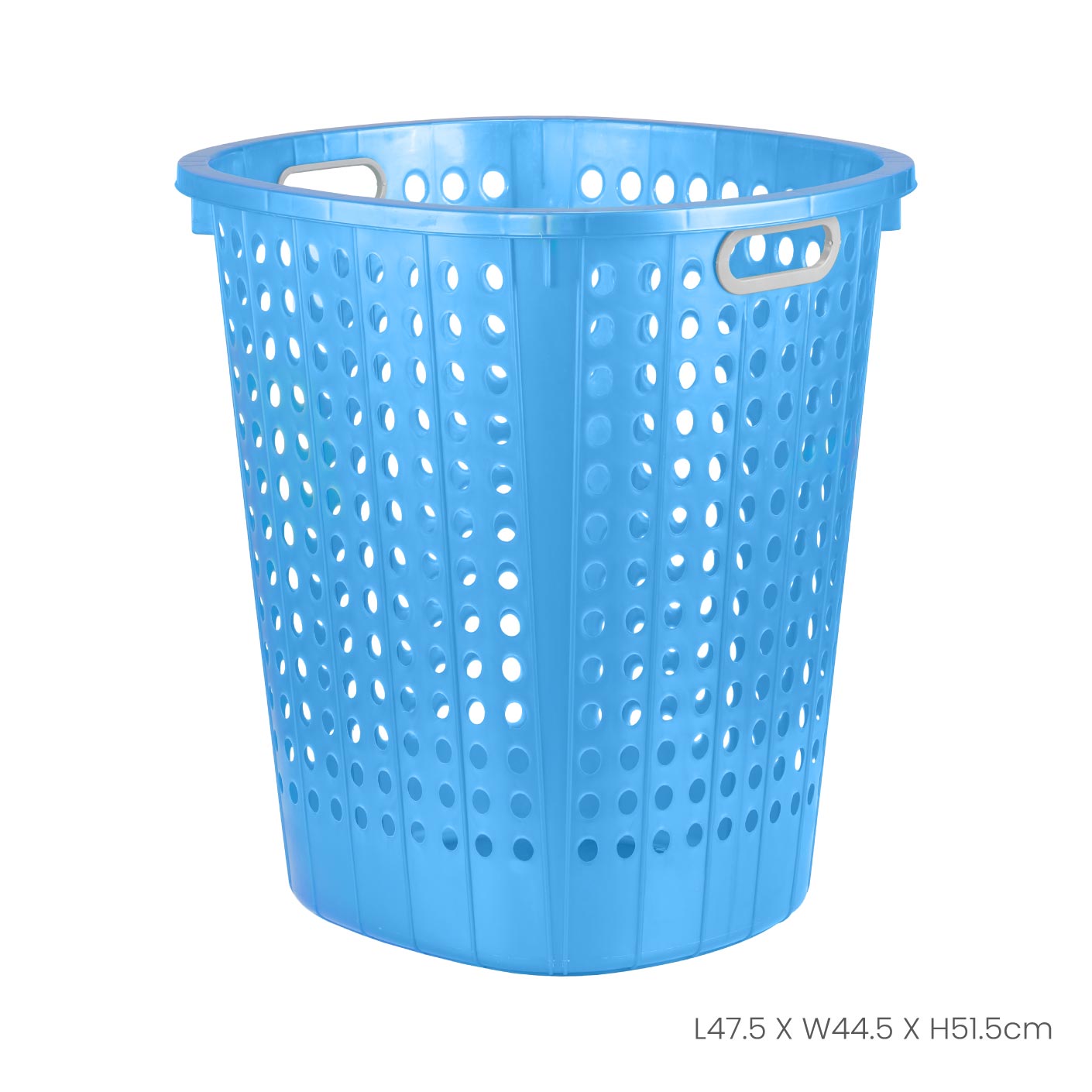 Large Laundry Basket with Handles - Foldable Mesh Hamper for Clothes, Towels & Bedding - Perfect for Home, Dorm, or Laundry Room Organization (Medium, 4319)