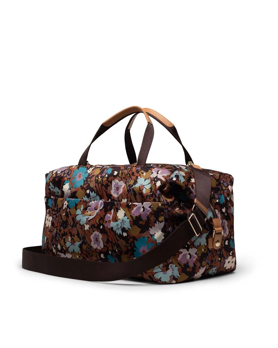 Herschel Maia Weekender Travel Bag - Liberty Impressionist Meadow Print - Perfect for Weekend Getaways, Gym, and Travel Accessories