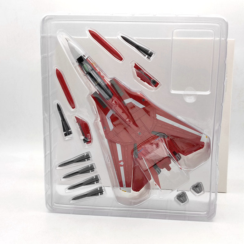 Calibre Wings 1/72 F-14 Tomcat U.N. Spacy Macross Robotech MILIA Type Diecast Model - Premium Collectible Aircraft for Display & Gifts
