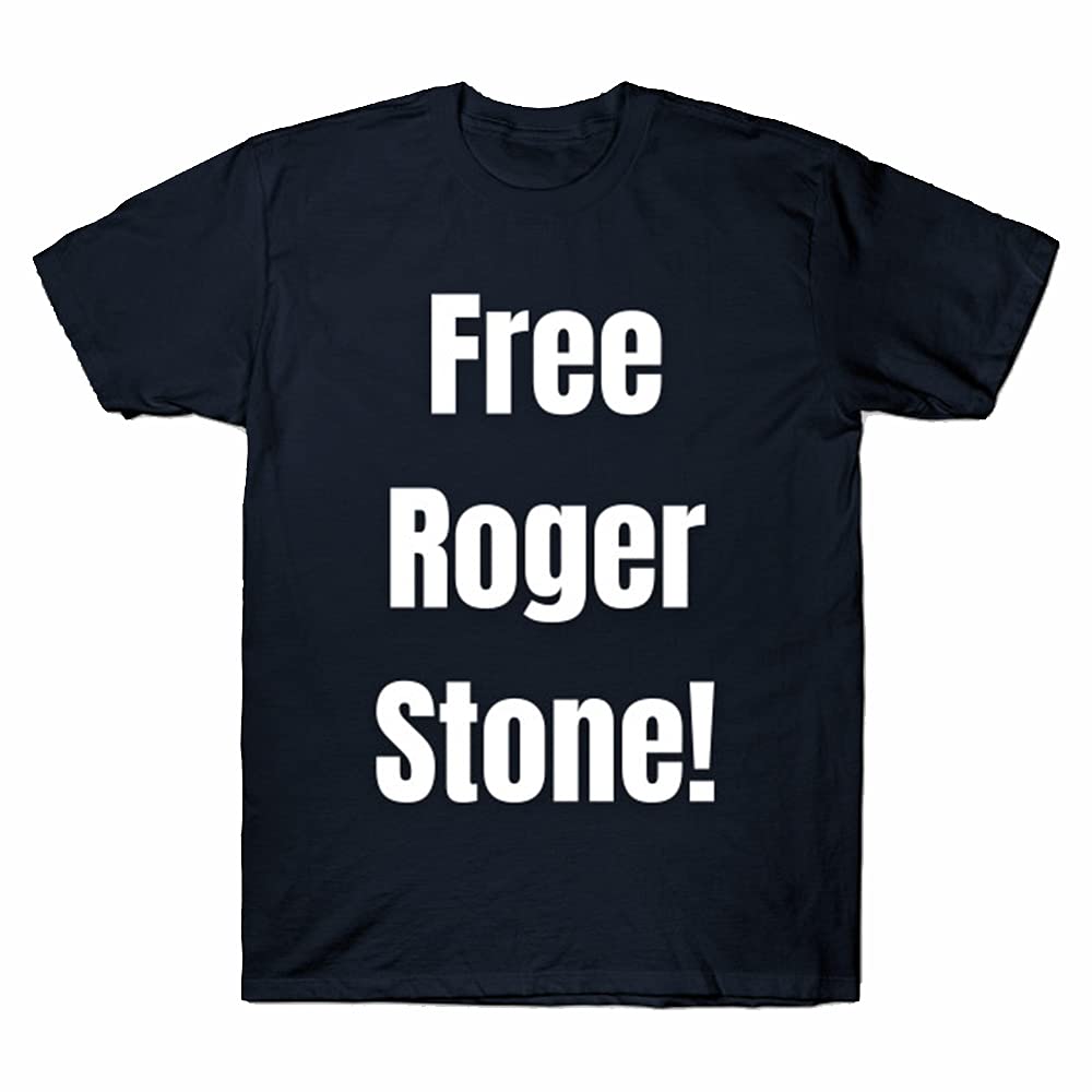 Roger Stone Political T-Shirt - Chip Chip Free Slogan Tee - Comfortable Cotton Shirt for Campaigns, Protests & Conservative Events