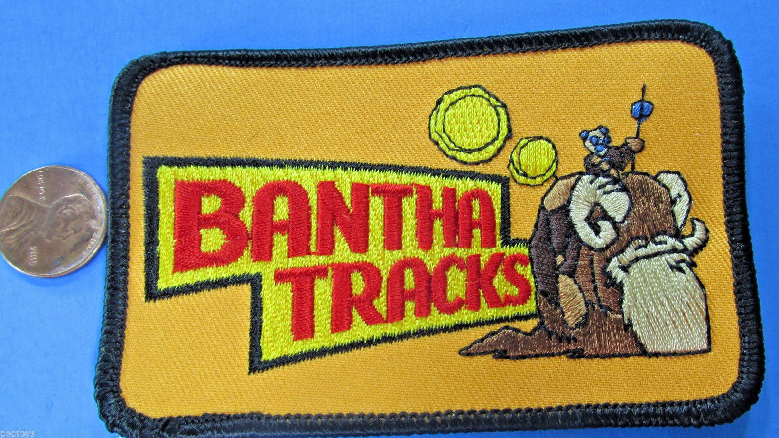Vintage 2003 Bantha Tracks Star Wars Fan Club Exclusive Patch - Perfect for Costumes, Cosplay & Collectors