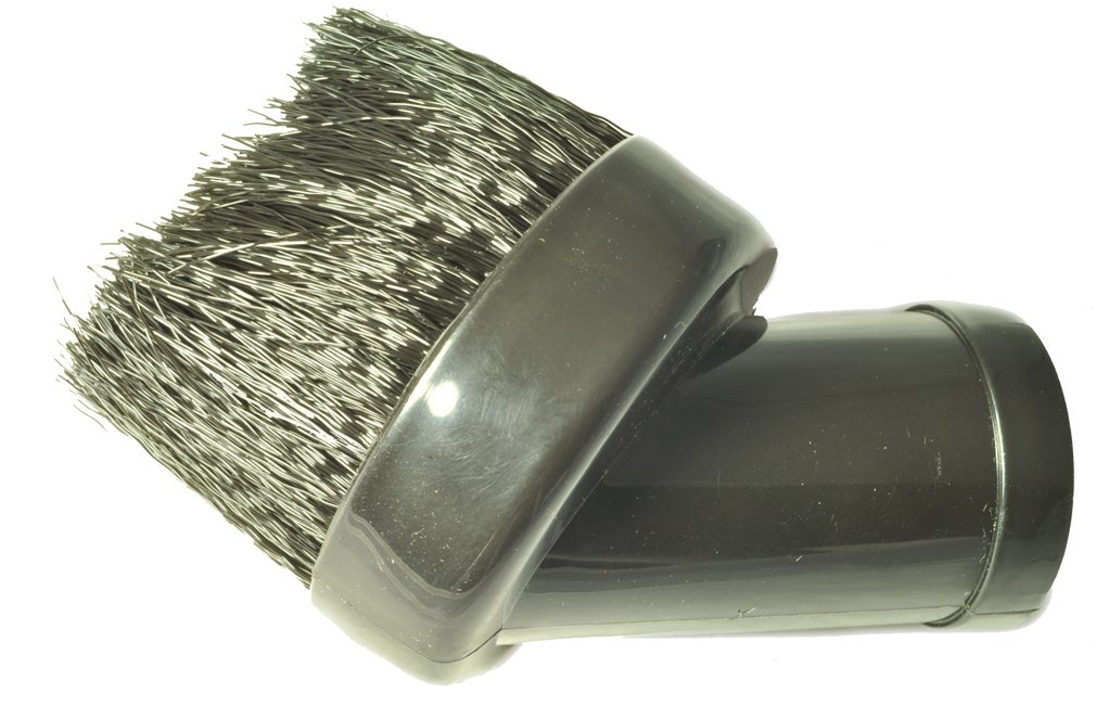 Best Vacuum Cleaner Dust Brush for Pet Hair & Hard Floors - Heavy Duty Cleaning Tool for Carpets, Upholstery & Cars