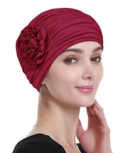 Stylish Chemotherapy Head Wrap Caps for Women - Soft Comfortable Headwear for Cancer Patients - Perfect for Everyday Wear, Outdoors & Relaxation