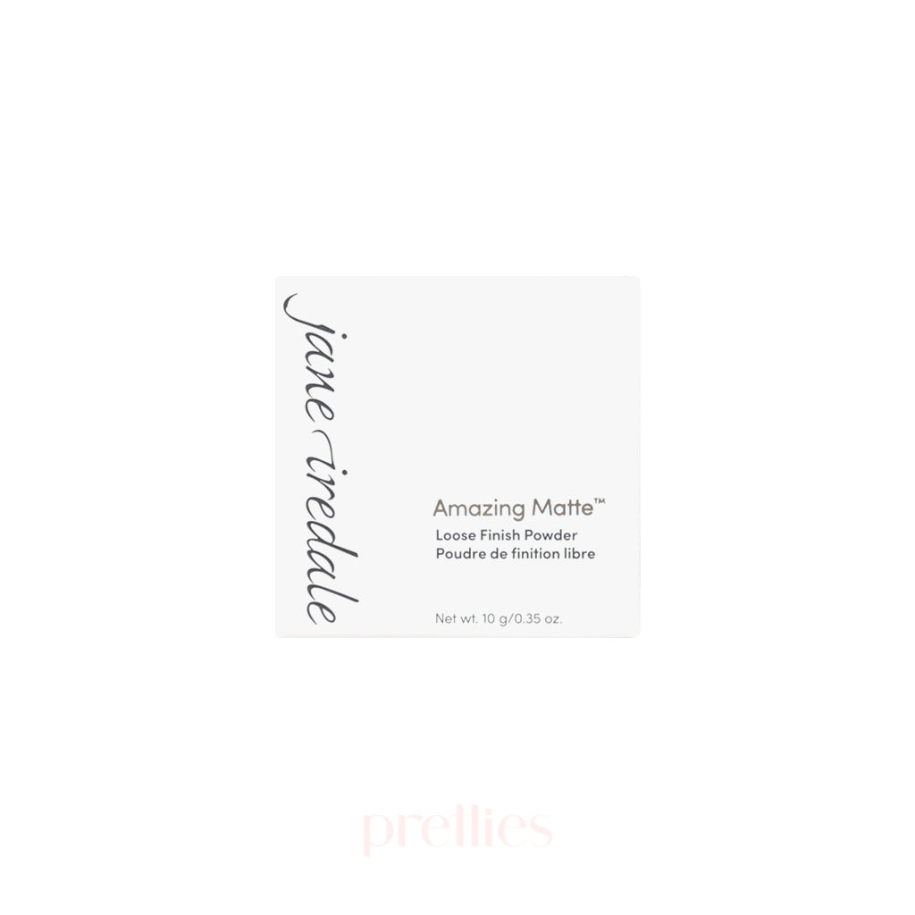 Jane Iredale Amazing Matte Loose Finishing Powder 10g - Oil Control & Pore Minimizing Makeup Setting Powder for Flawless Matte Finish | Perfect for Daily Wear & Special Occasions