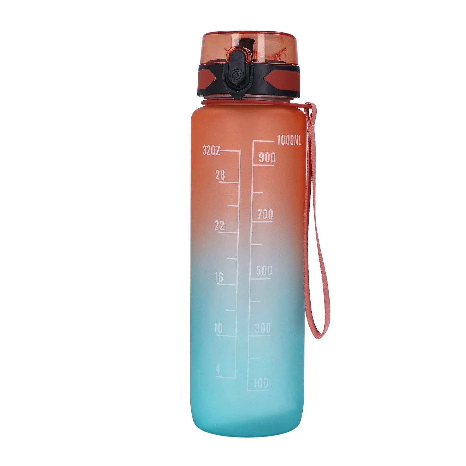 CHICIRIS Reusable Small Water Bottle with Sticker Rope - Portable for Office, Gym, Cycling, Hiking & Outdoor Activities