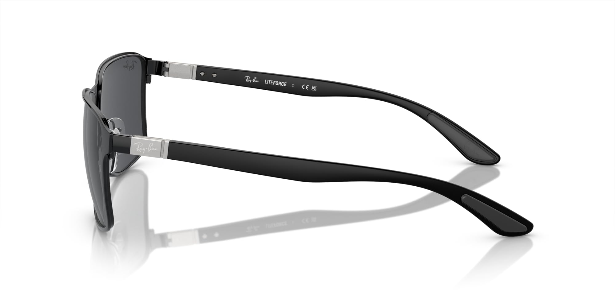 Ray-Ban RB3721 Square Sunglasses for Men & Women - Classic UV Protection Shades for Driving, Beach & Outdoor Activities