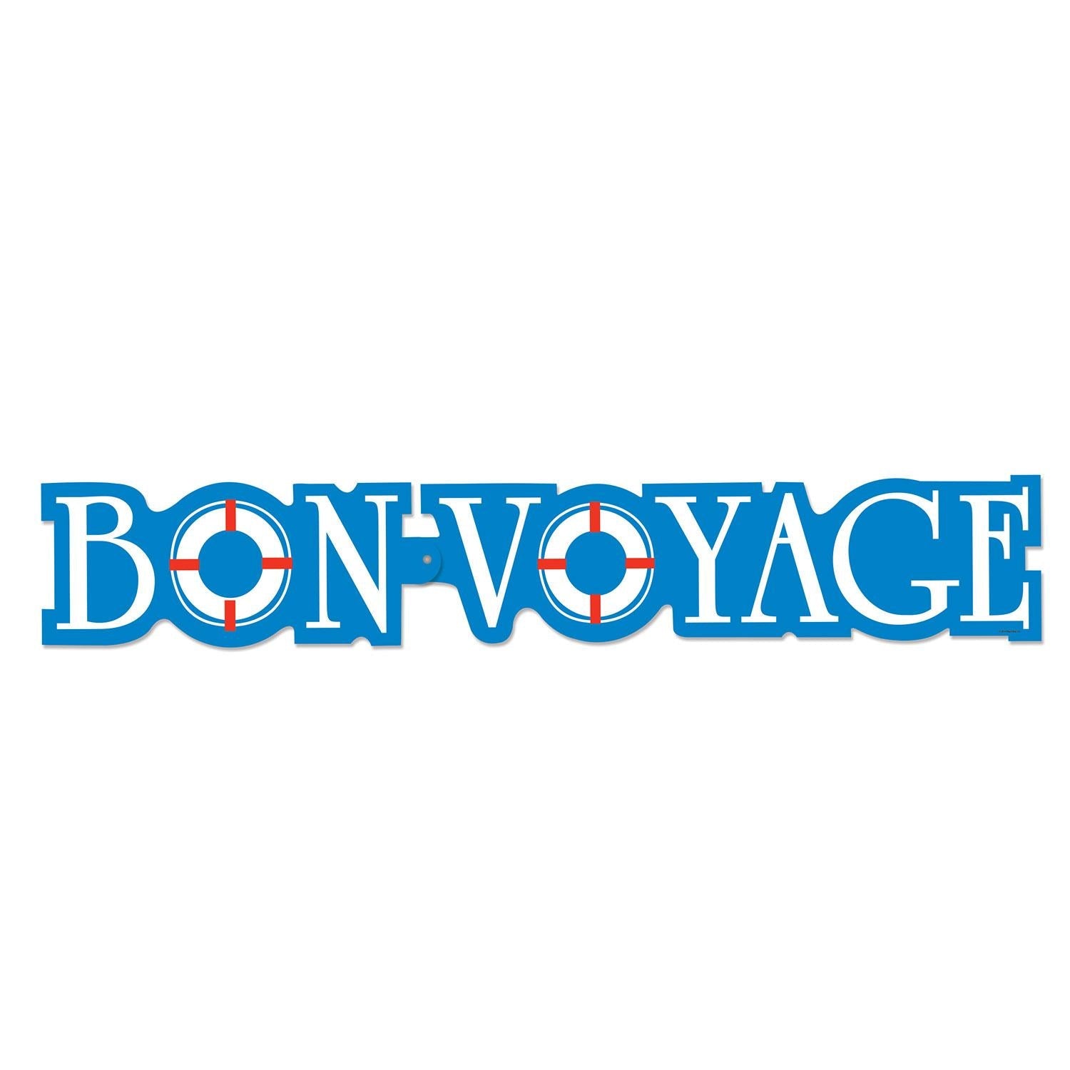 12 Pack Beistle Bon Voyage Party Streamers - Colorful Celebration Decorations for Farewell Parties, Graduations & Travel Themed Events