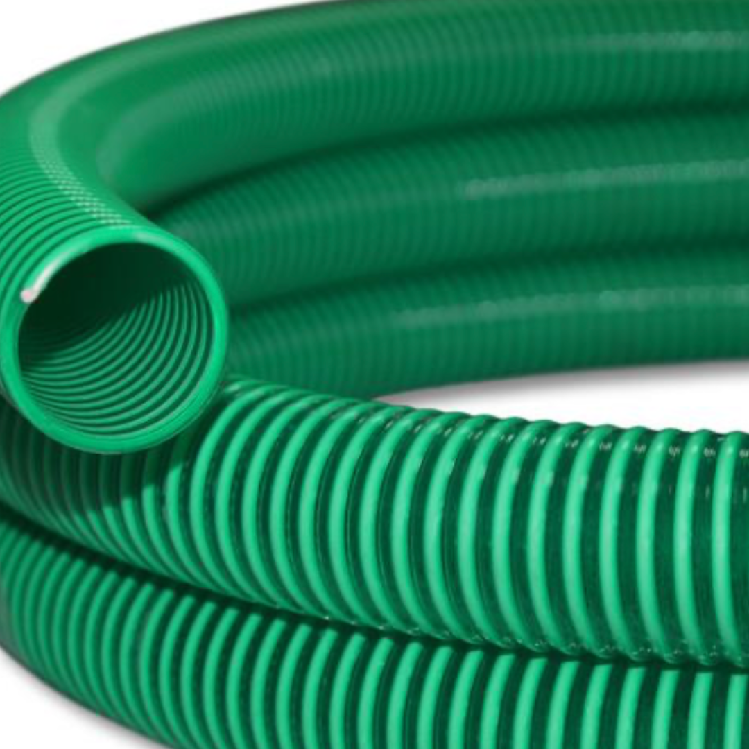 Flexible Suction Hose 32mm 38mm 50mm 75mm - Heavy Duty PVC Tubing for Water Transfer, Drainage & Industrial Use - Sold by Meter or 30m Roll - Perfect for Pumps, Aquariums, Farms & Construction Sites