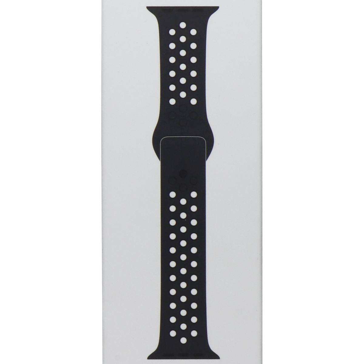 Apple Watch 38mm/40mm/41mm Nike Sport Band - Anthracite/Black Strap - Compatible with Series 1-7 & SE - Perfect for Running, Workouts & Active Lifestyles
